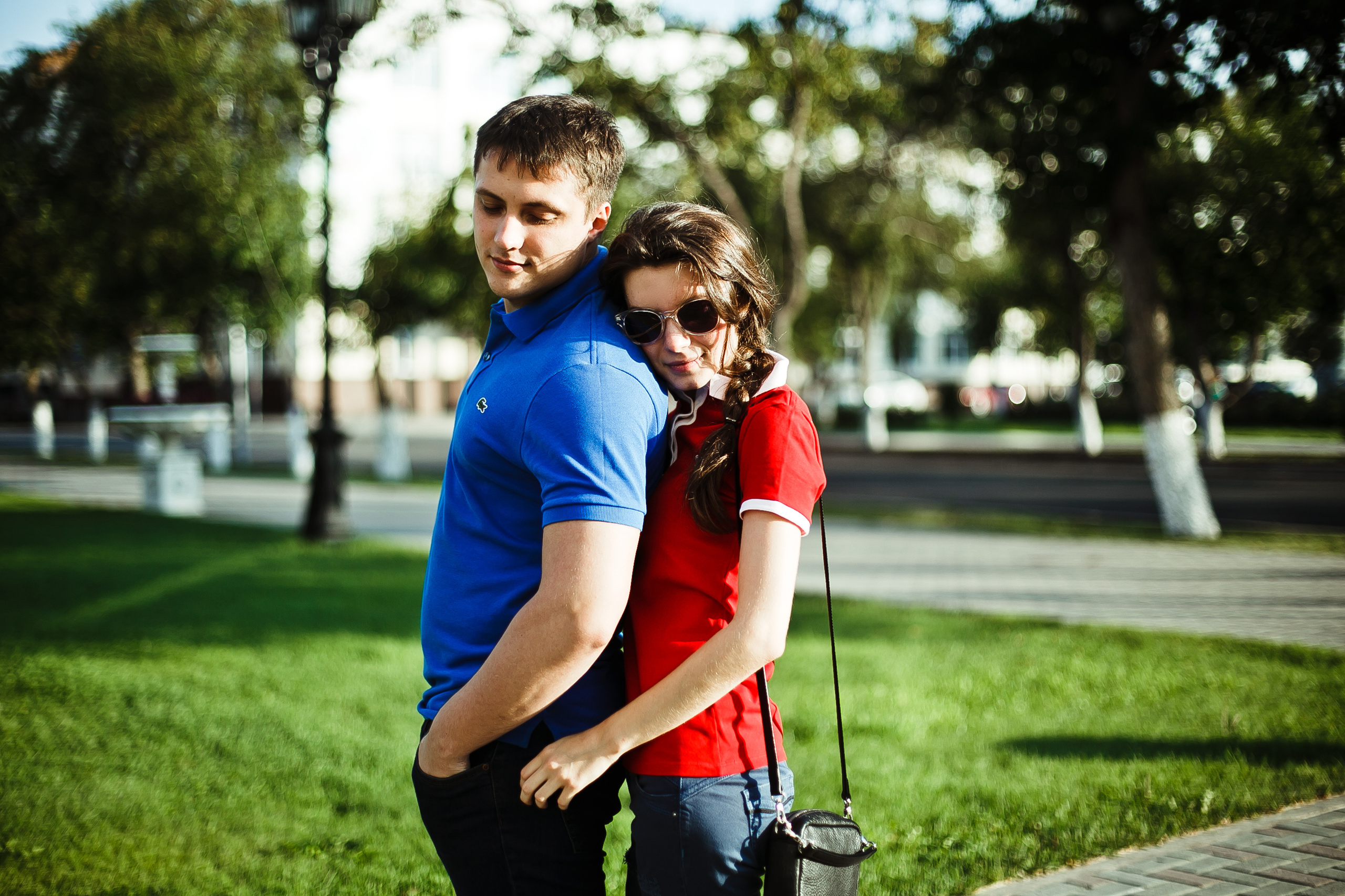 Михаил и Елена. Любовь в городе. Фотограф Полина Егорова город Тюмень