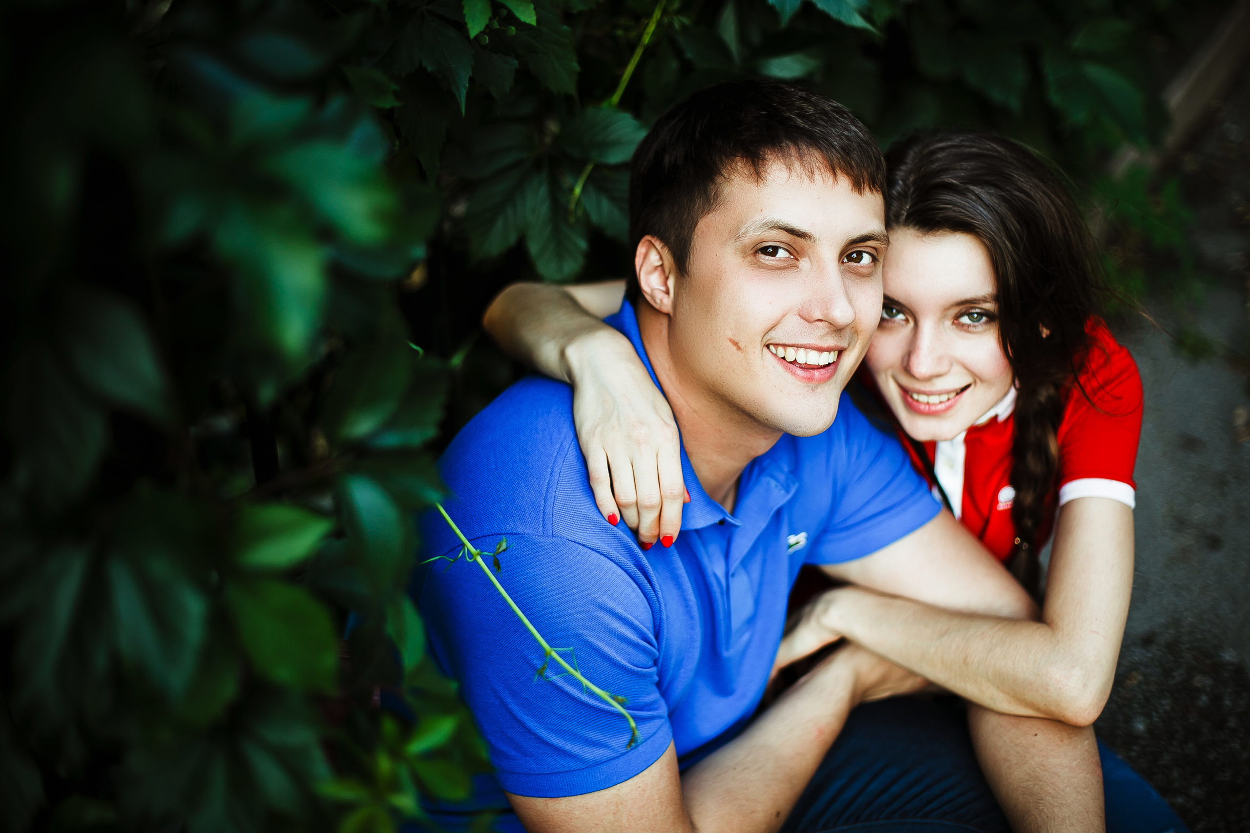 Михаил и Елена. Любовь в городе. Фотограф Полина Егорова город Тюмень