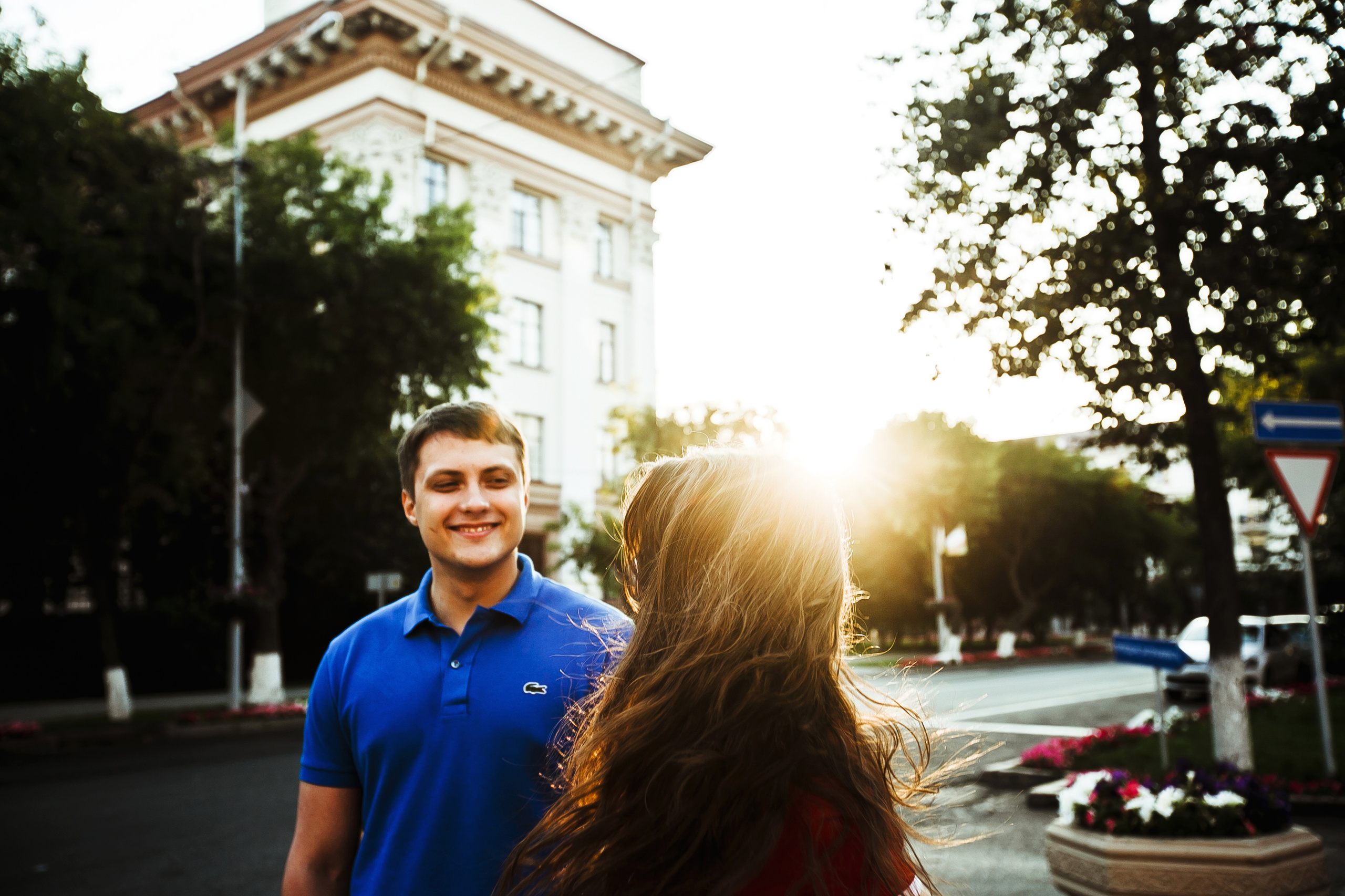 Михаил и Елена. Любовь в городе. Фотограф Полина Егорова город Тюмень