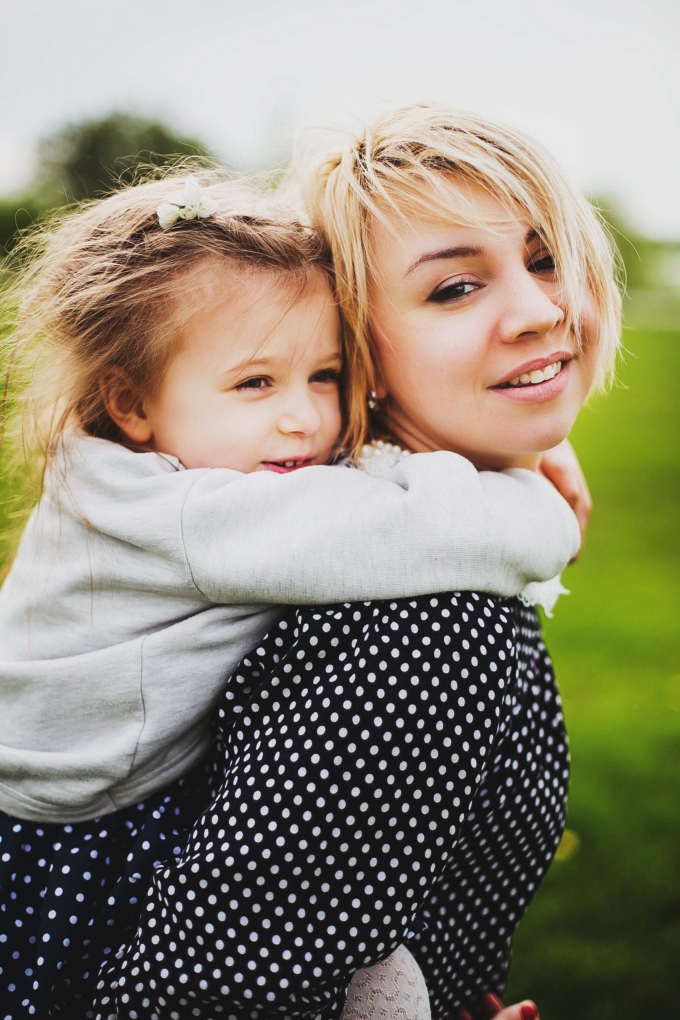 Маша и мама. Фотограф Полина Егорова город Тюмень