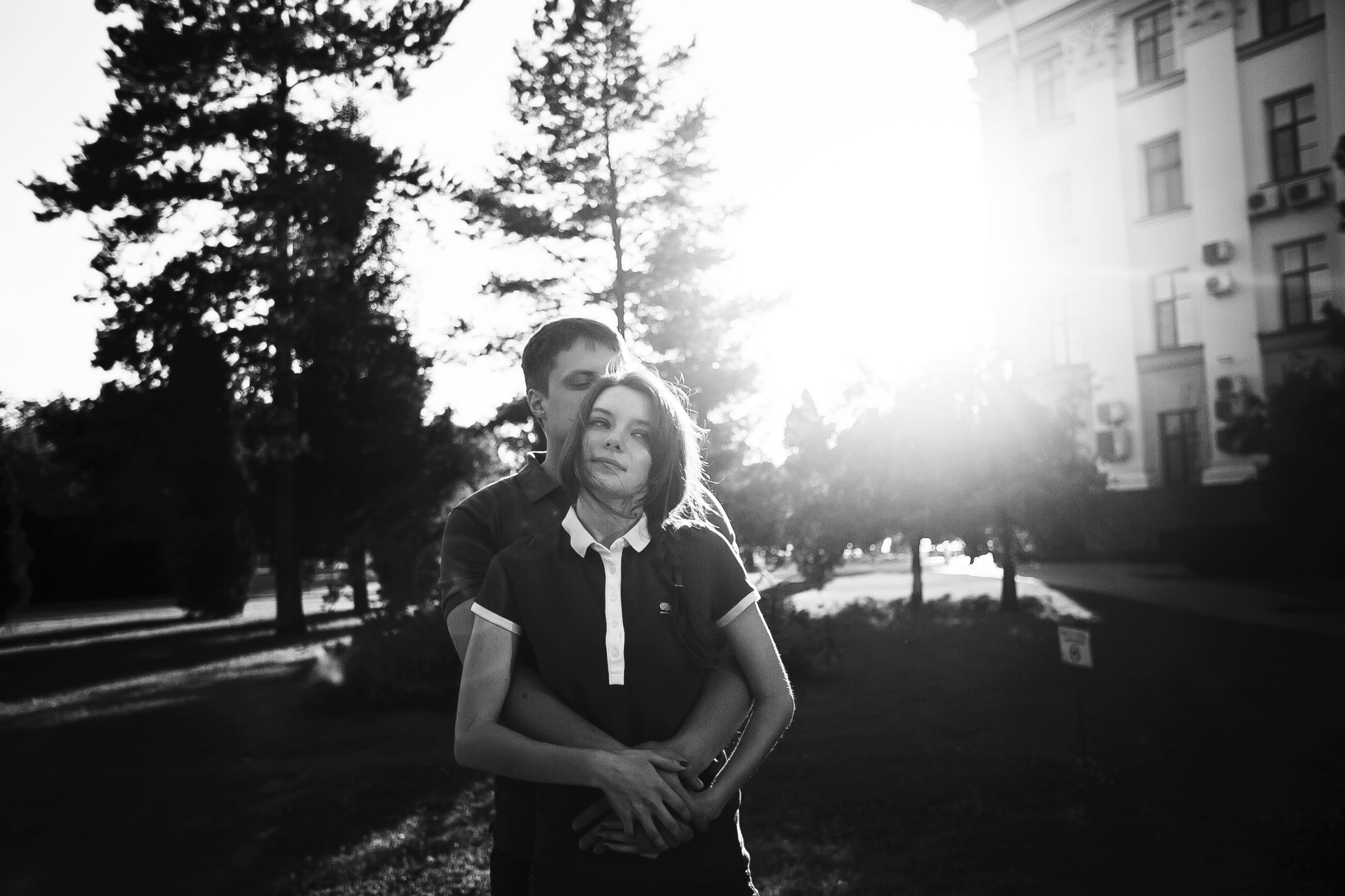 Михаил и Елена. Любовь в городе. Фотограф Полина Егорова город Тюмень