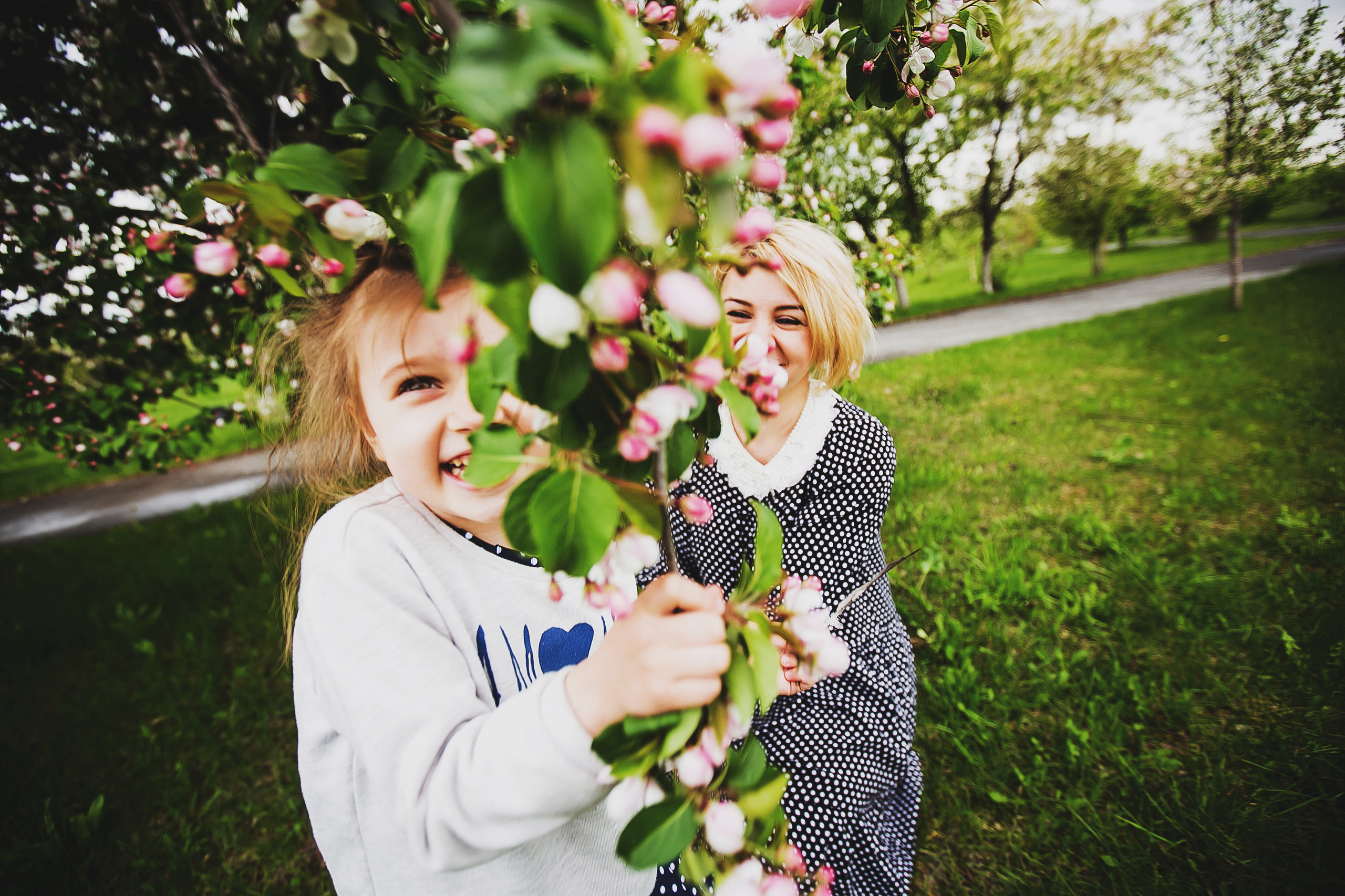 Маша и мама. Фотограф Полина Егорова город Тюмень