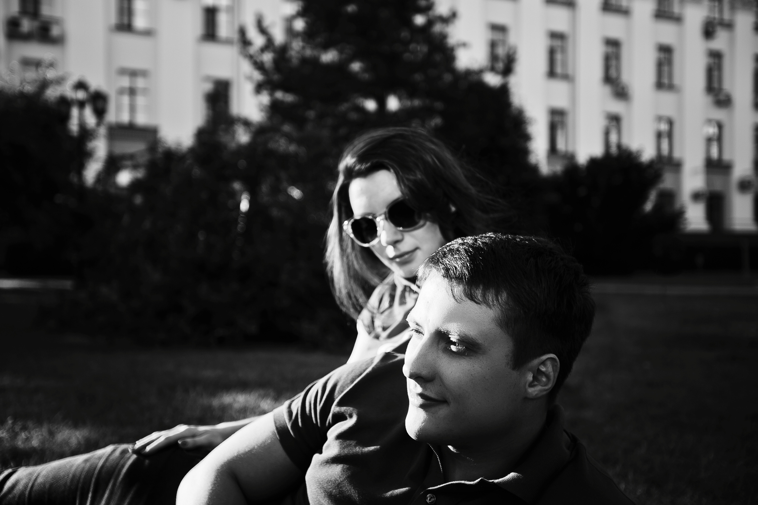 Михаил и Елена. Любовь в городе. Фотограф Полина Егорова город Тюмень