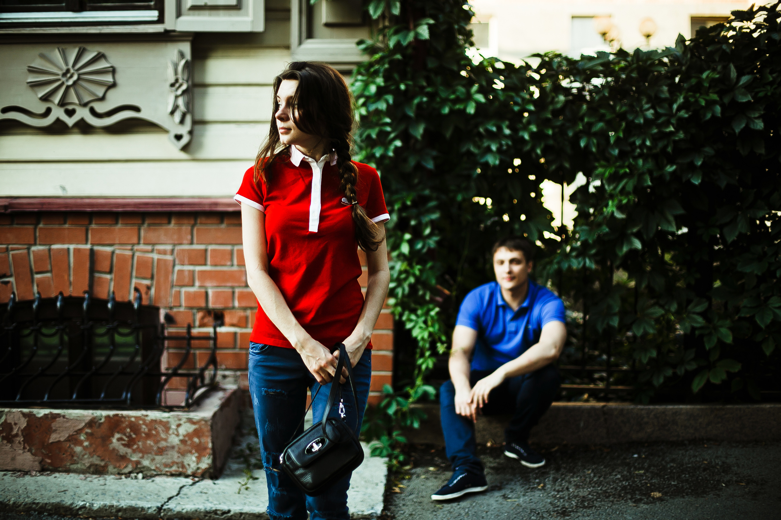 Михаил и Елена. Любовь в городе. Фотограф Полина Егорова город Тюмень