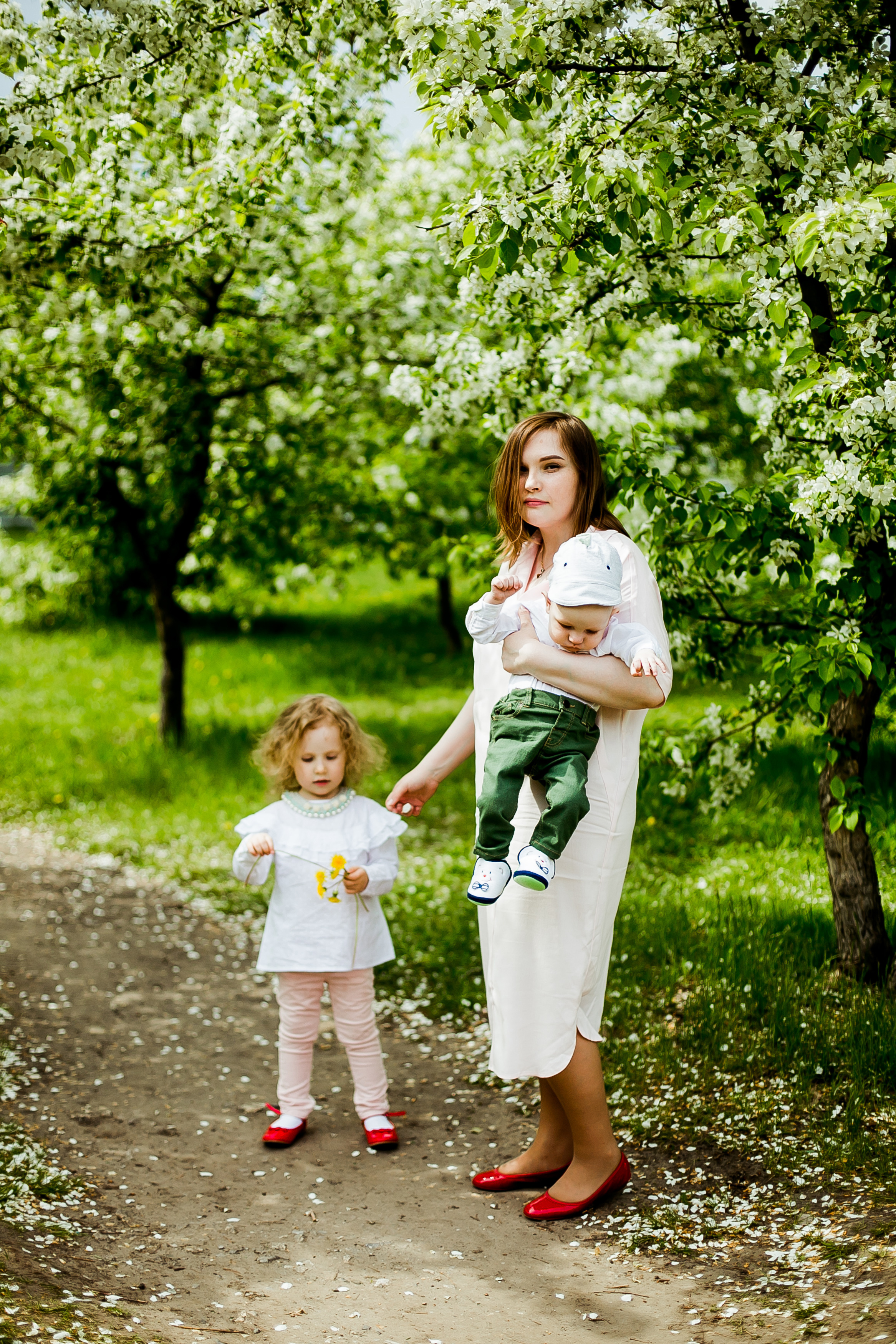 Вера, Андрей и мама. Фотограф Полина Егорова город Тюмень