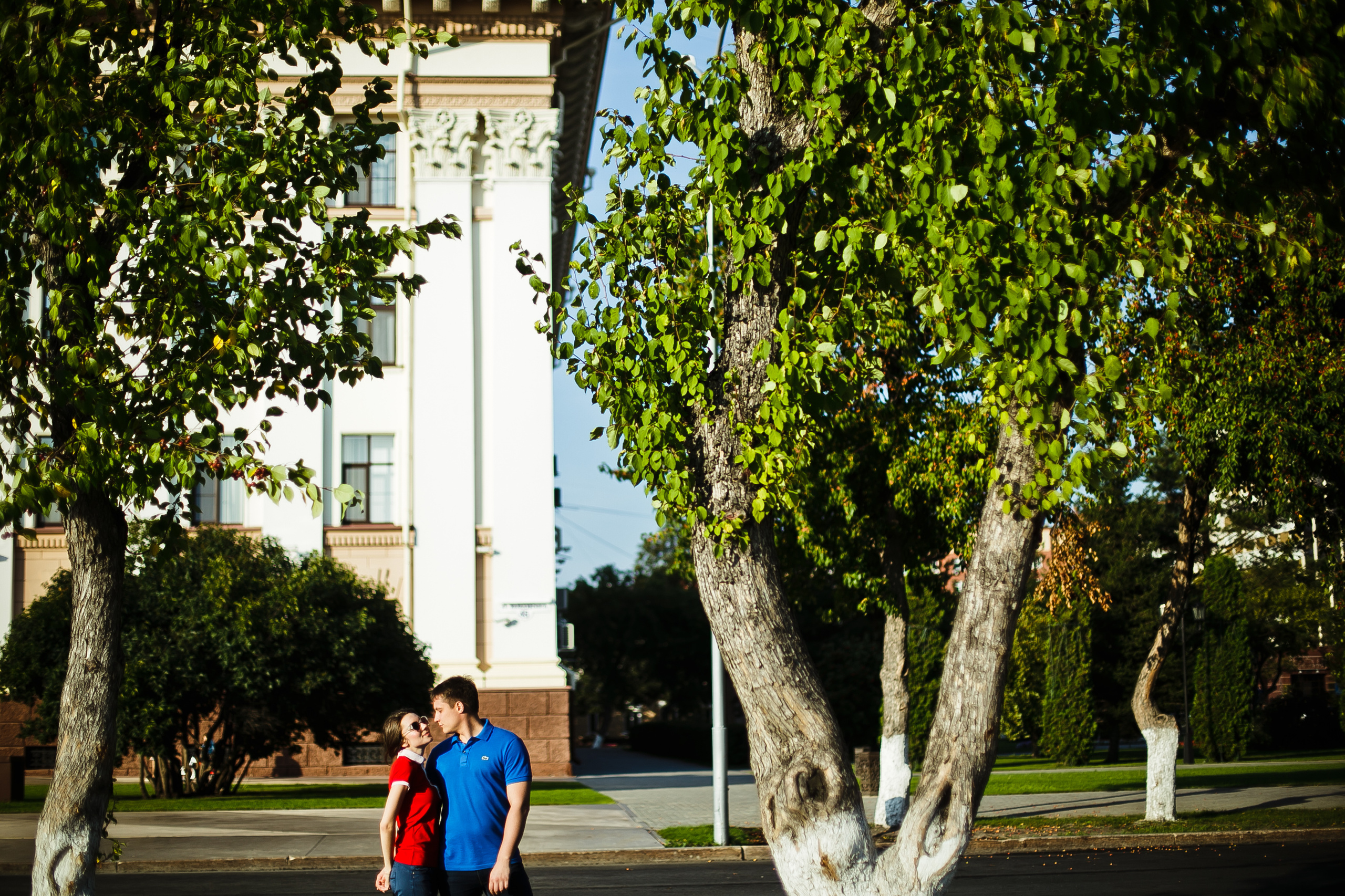 Михаил и Елена. Любовь в городе. Фотограф Полина Егорова город Тюмень