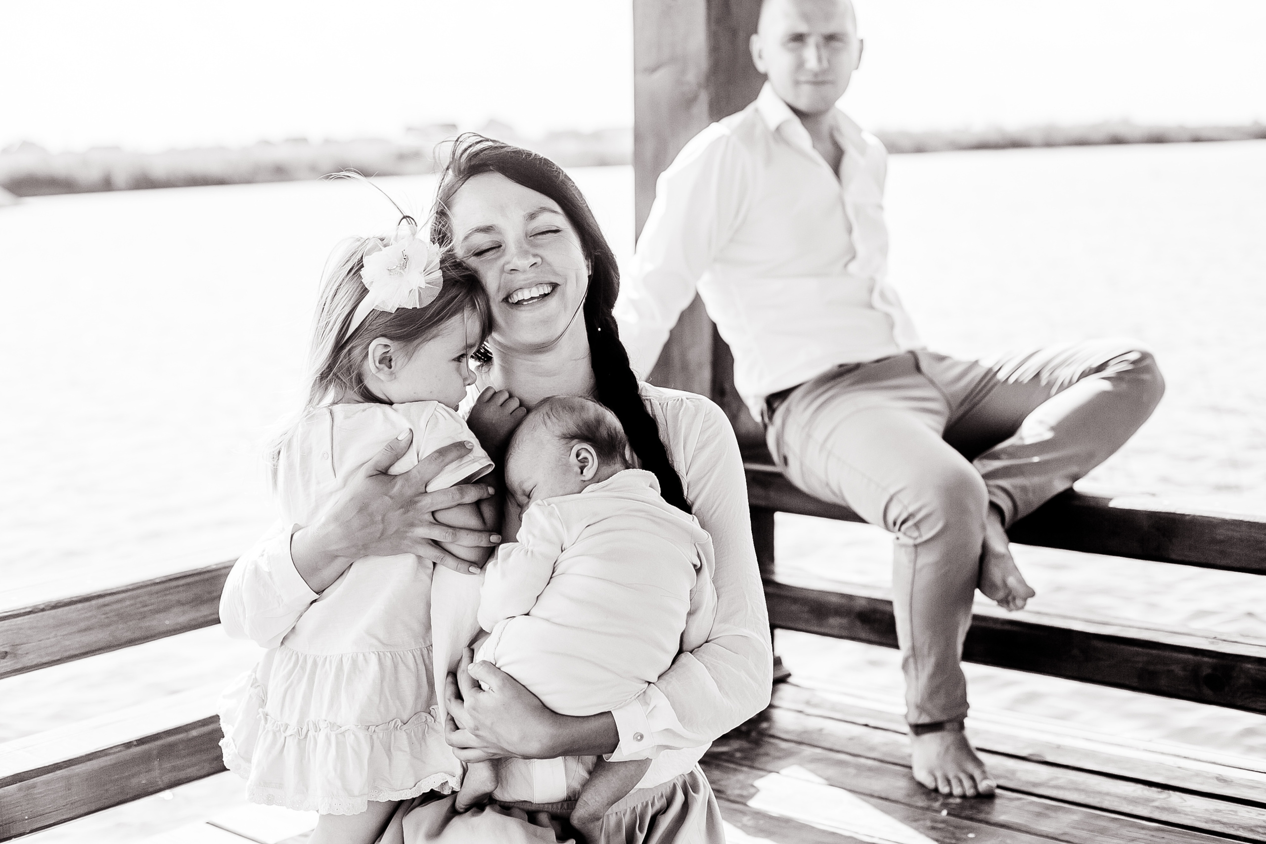 Семейная прогулка на озере Липовое. Фотограф Полина Егорова город Тюмень