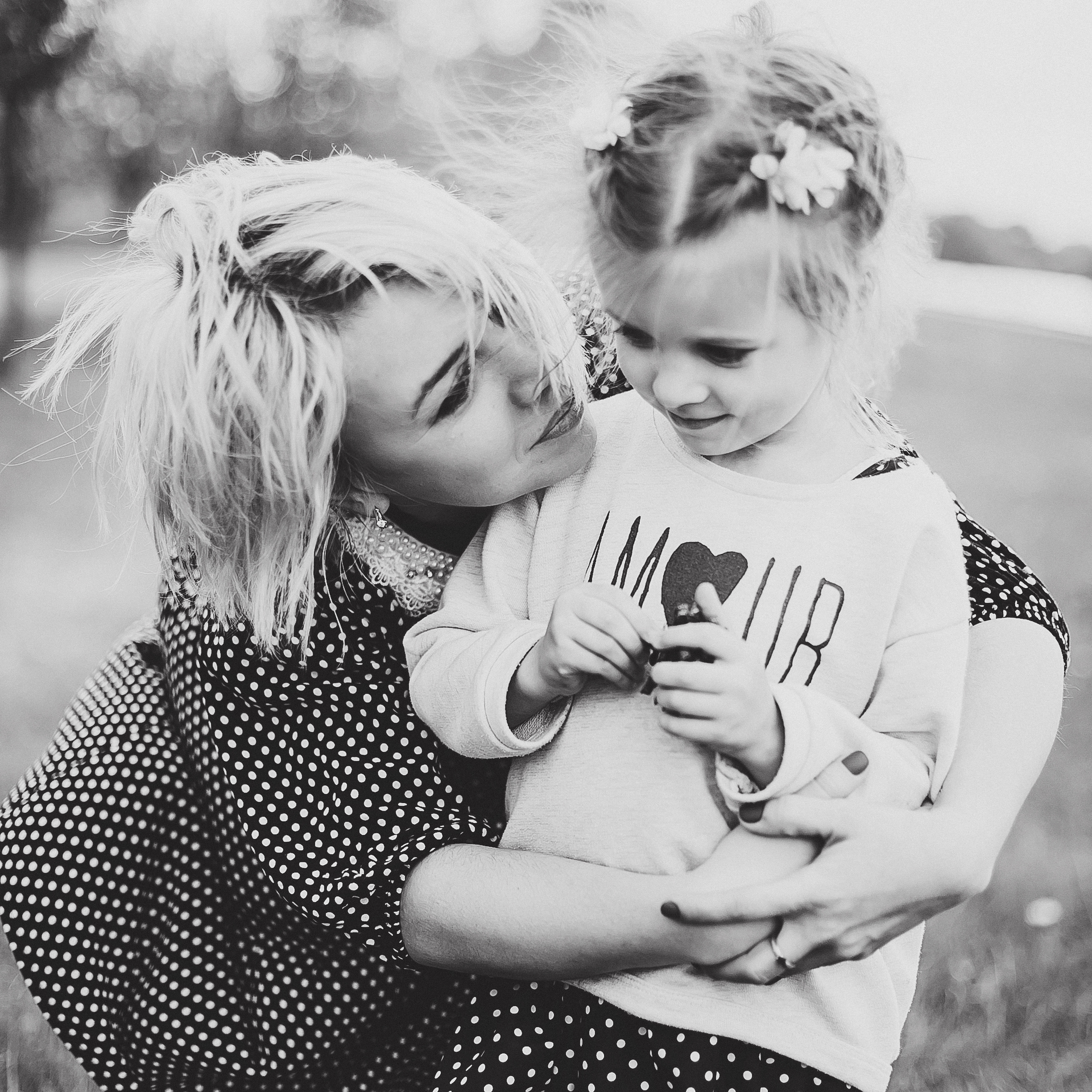Маша и мама. Фотограф Полина Егорова город Тюмень