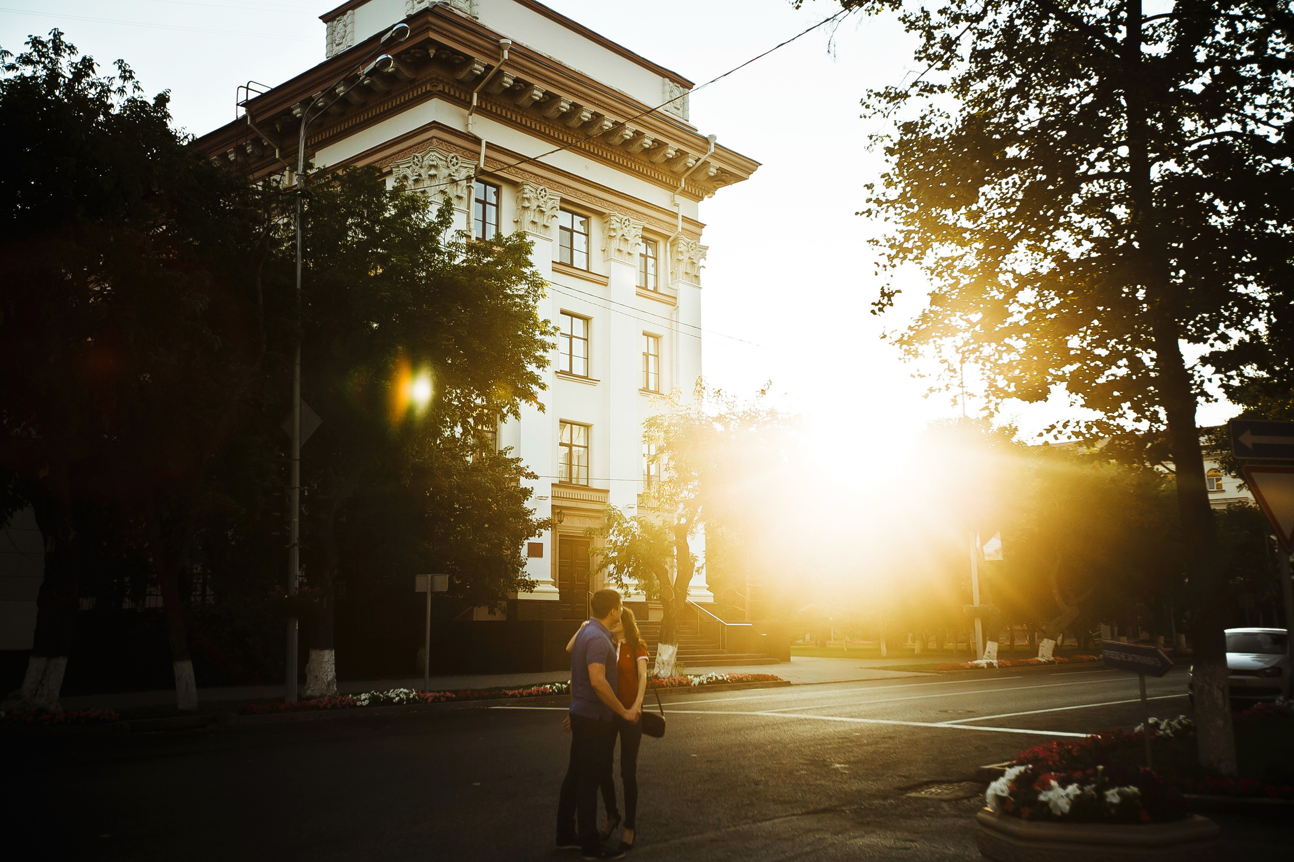 Михаил и Елена. Любовь в городе. Фотограф Полина Егорова город Тюмень