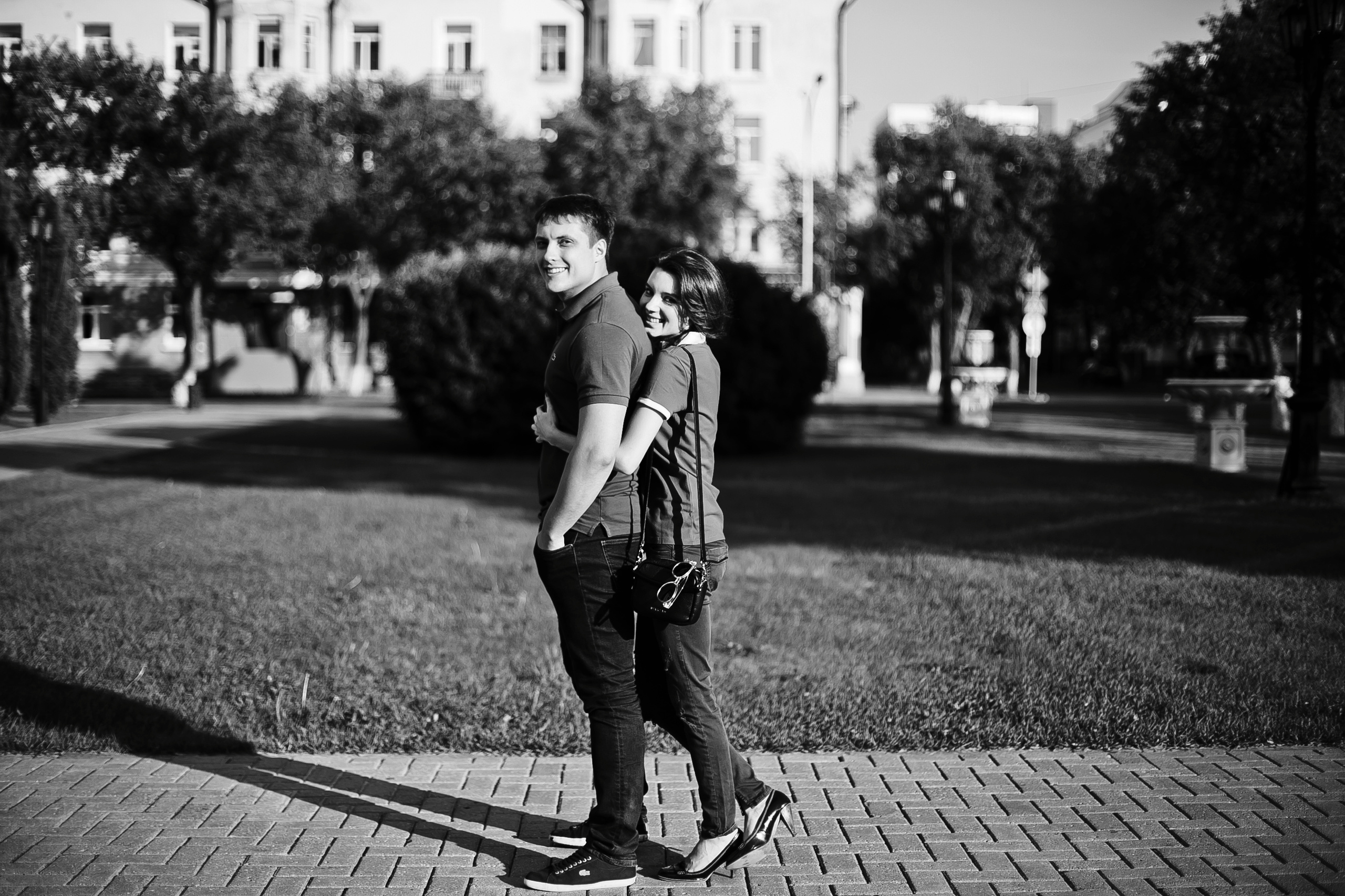 Михаил и Елена. Любовь в городе. Фотограф Полина Егорова город Тюмень