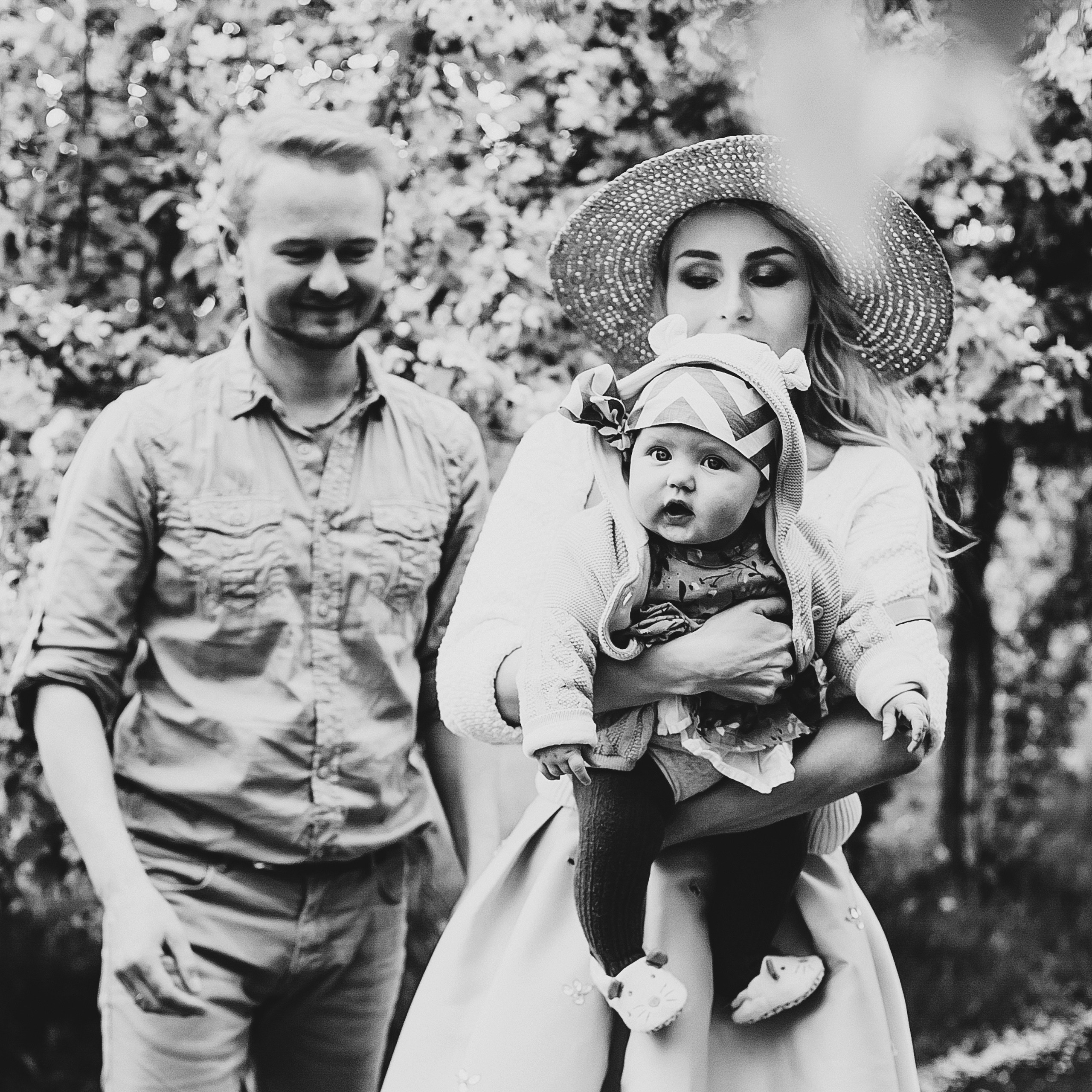 Мила и родители. Фотограф Полина Егорова город Тюмень