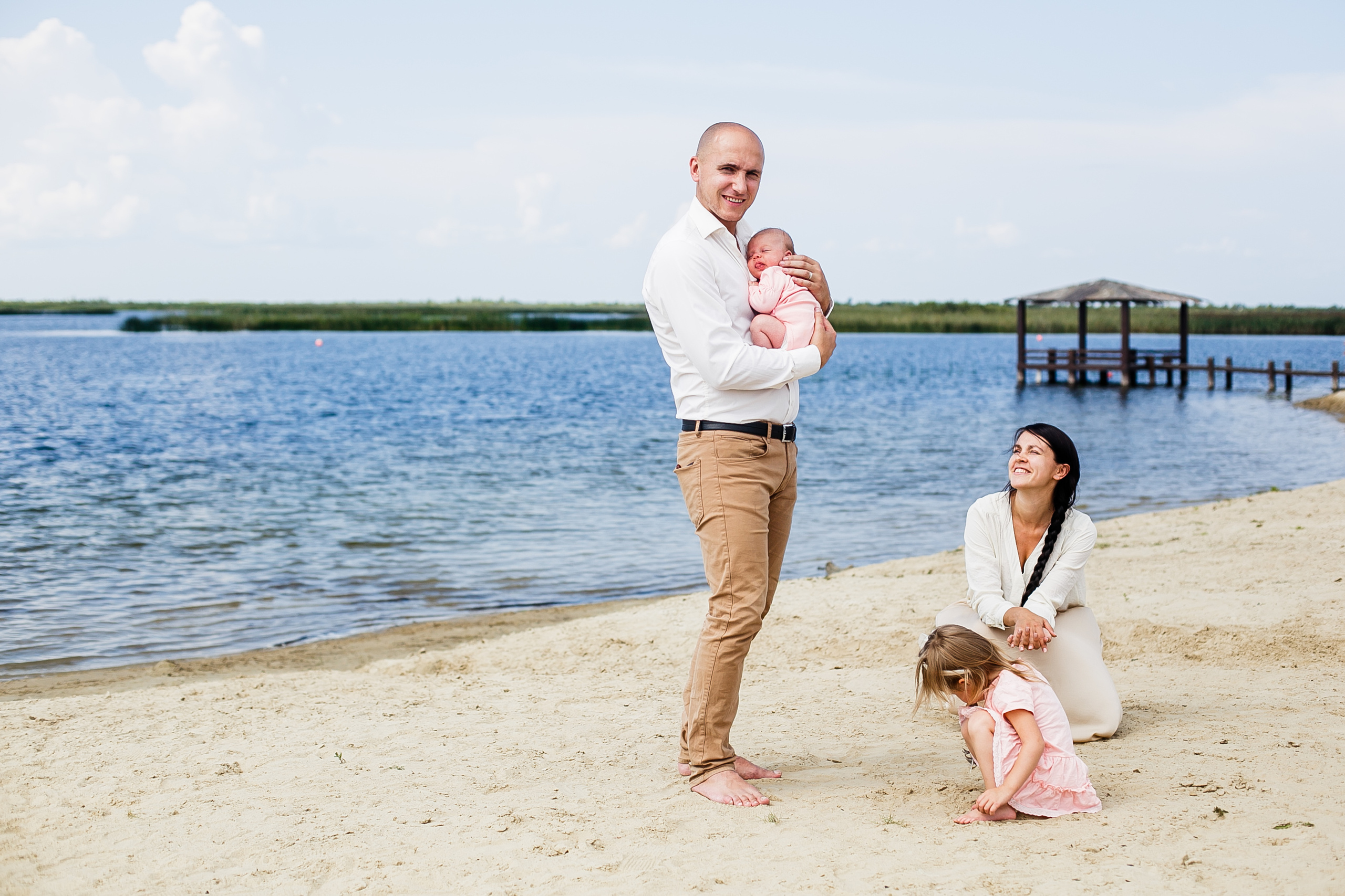 Семейная прогулка на озере Липовое. Фотограф Полина Егорова город Тюмень