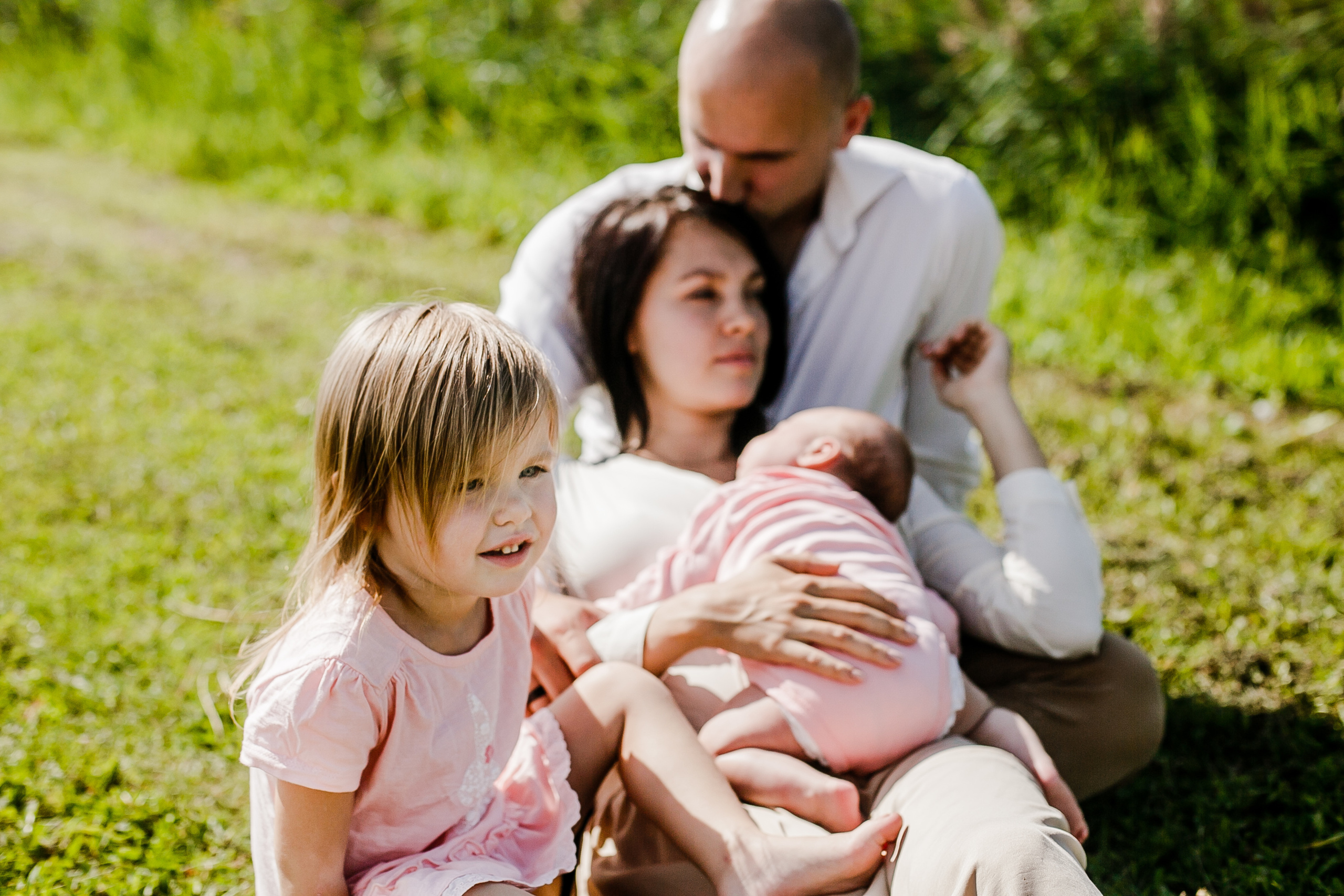 Семейная прогулка на озере Липовое. Фотограф Полина Егорова город Тюмень