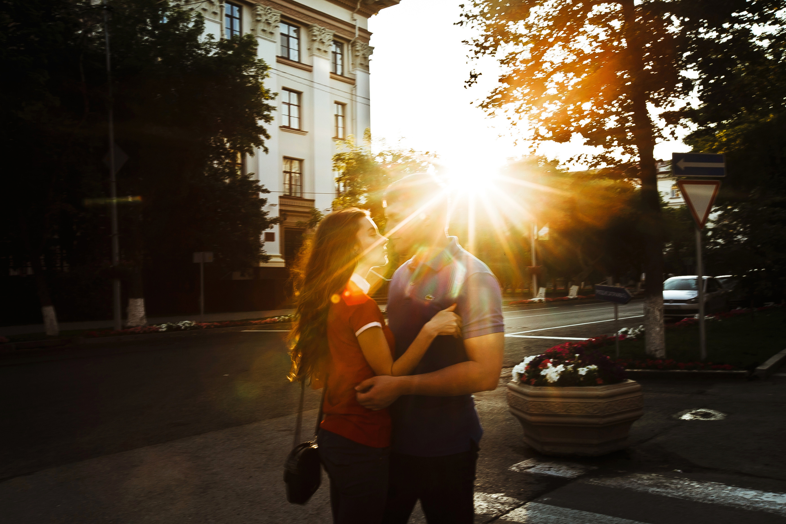 Михаил и Елена. Любовь в городе. Фотограф Полина Егорова город Тюмень