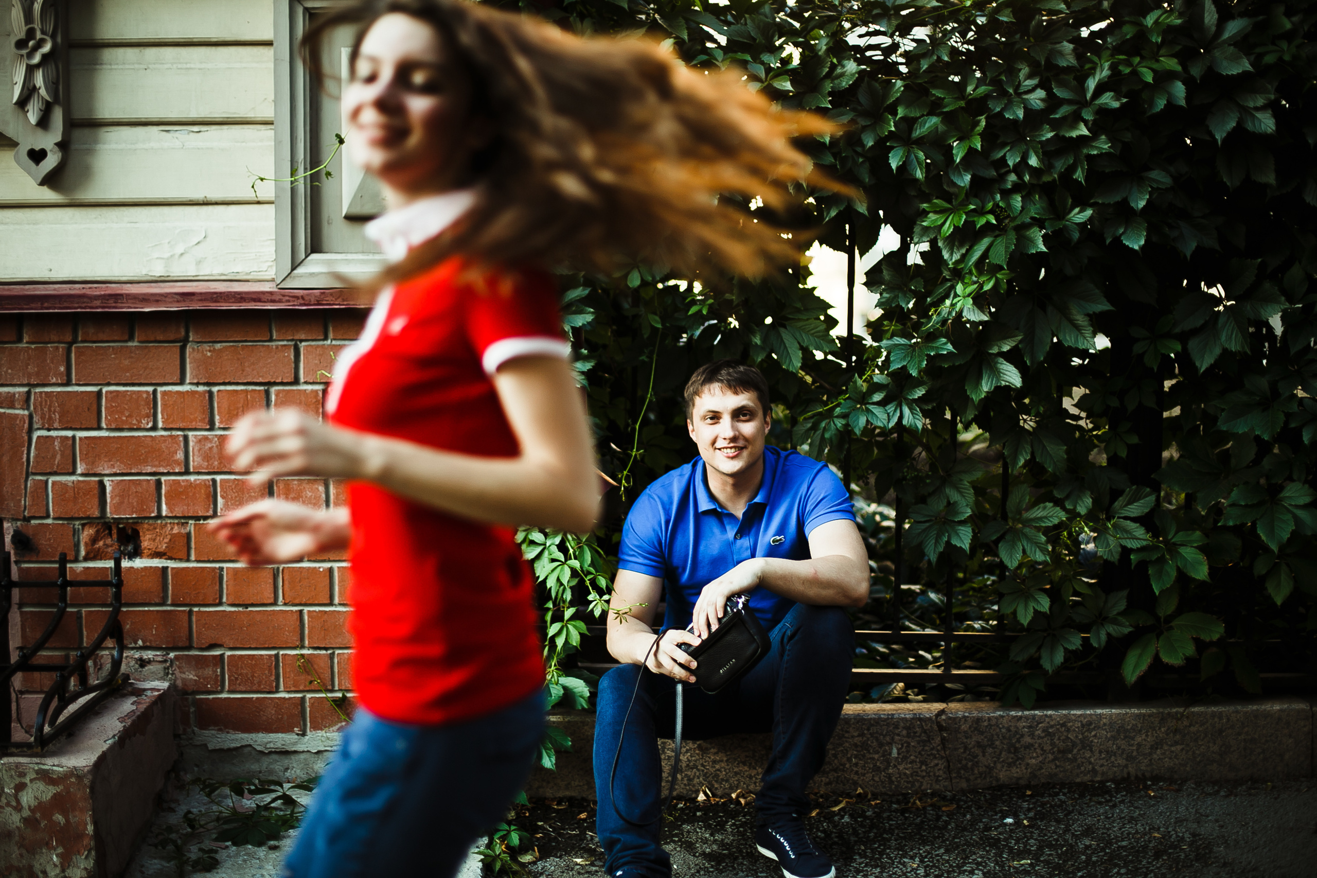 Михаил и Елена. Любовь в городе. Фотограф Полина Егорова город Тюмень