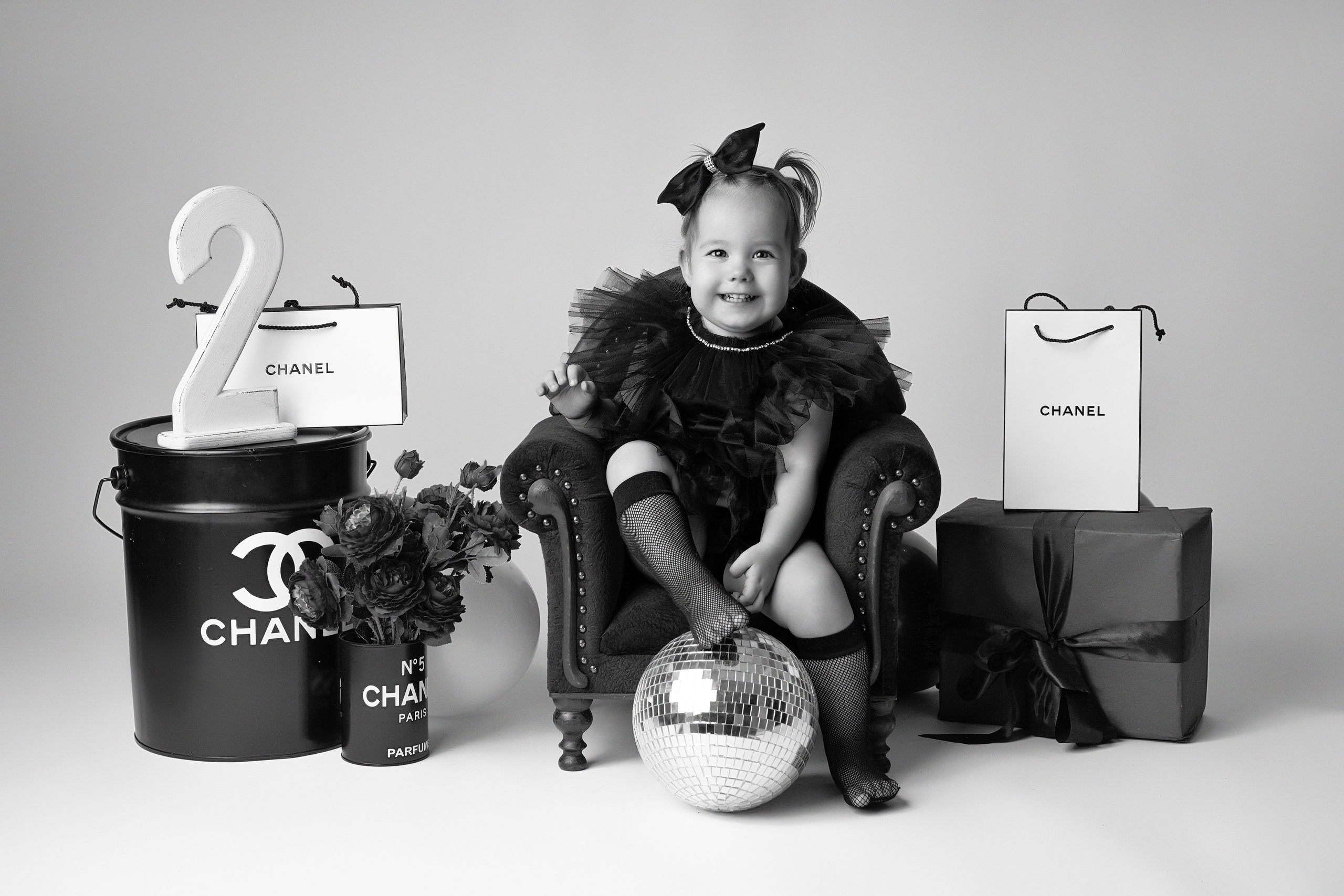 ФОТОСЕССИЯ для маленькой модницы в стиле CHANEL. Фотограф новорожденных беременных в Тюмени Ткачук Татьяна