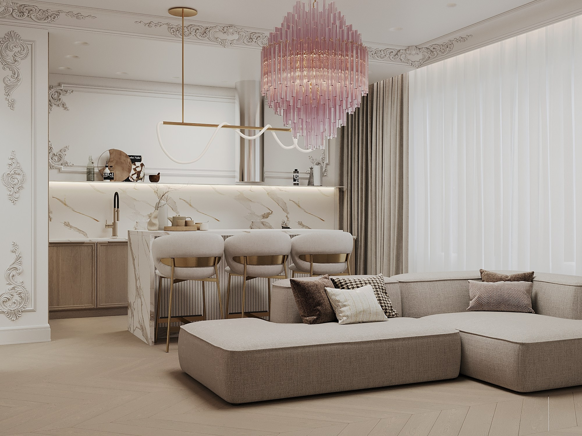 Таунхаус в Красногорске. Hedonist design. Дизайн интерьера комфорт и бизнес класса. Москва и весь мир