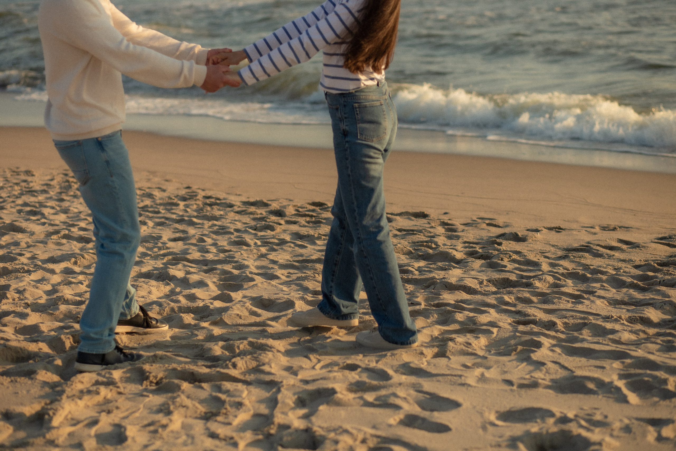 Павел и Татьяна. Закат в Янтарном. Фотограф в Калининграде Решетникова Алина