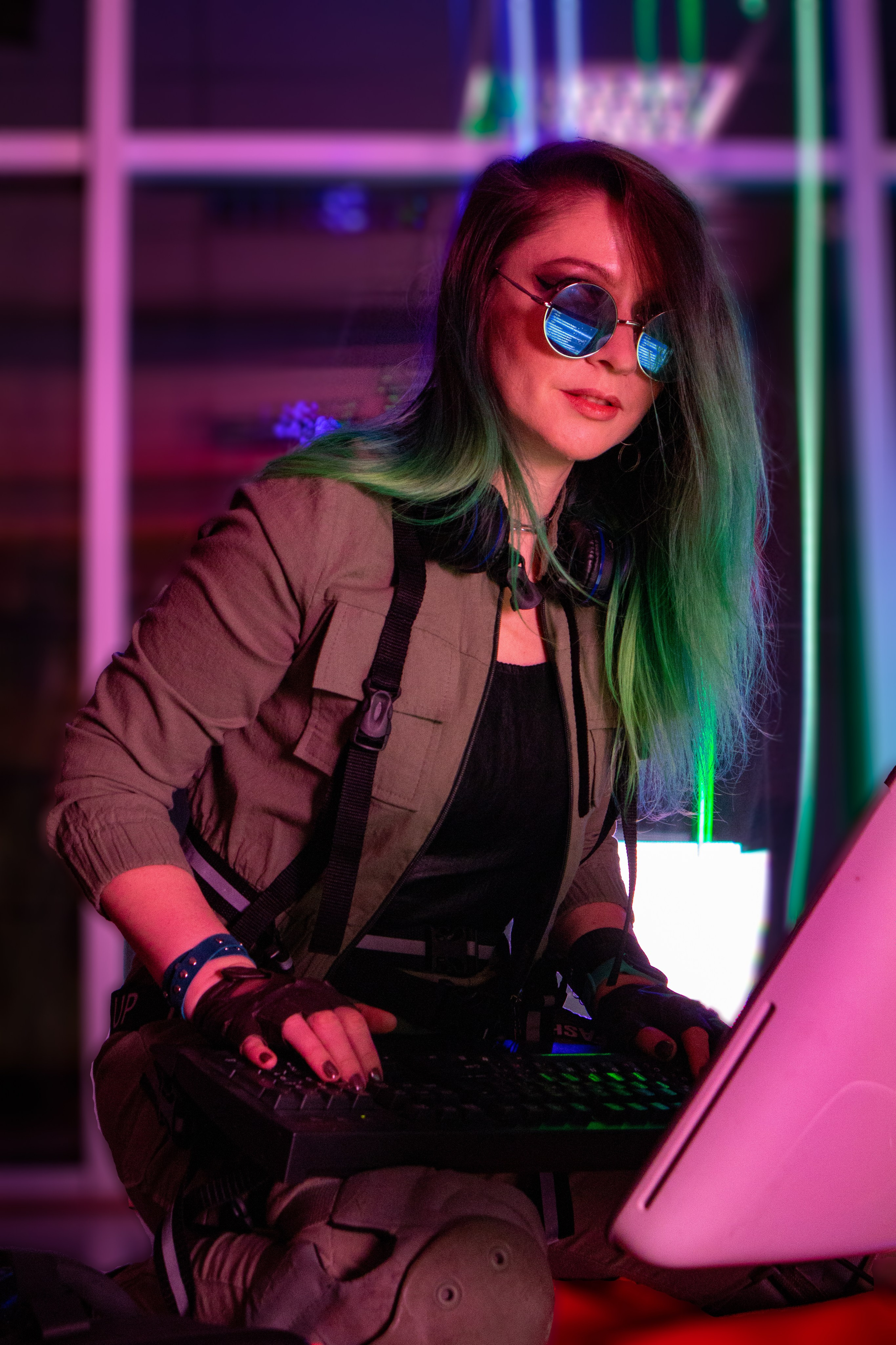 Фотосессия в стиле Киберпанк. Фотограф в Южно-Сахалинске Гусаков Евгений