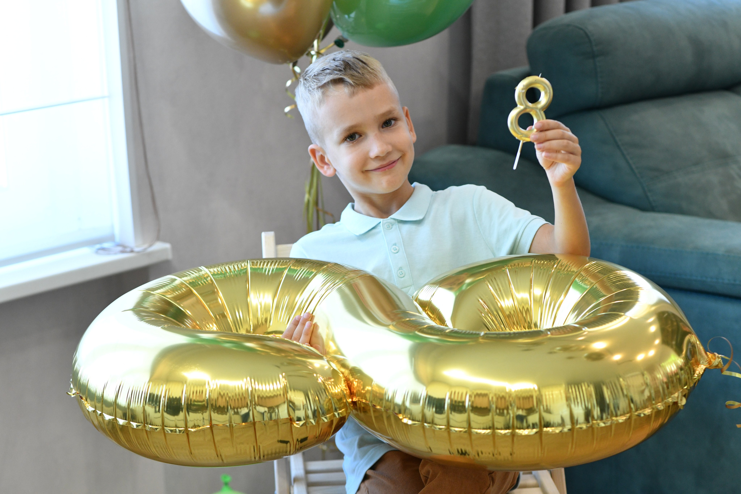 День Рождения Саши 8 лет. Свадебный и портретный фотограф в Москве Галина Борисова