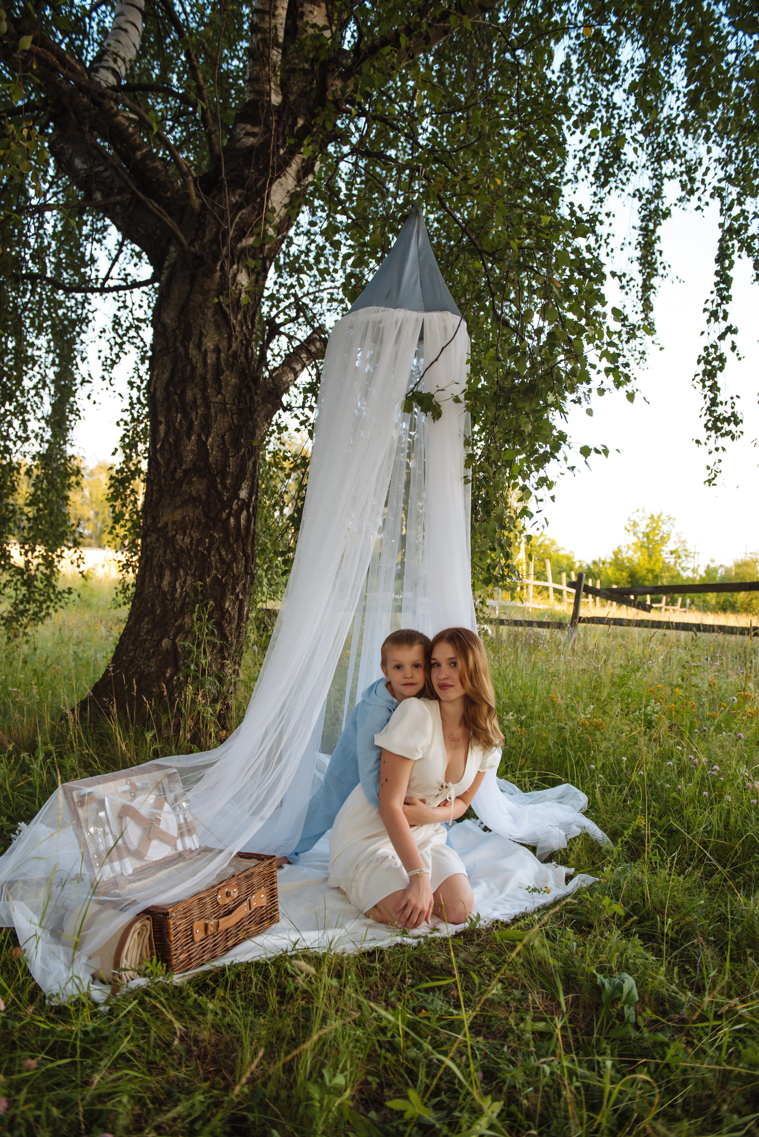 Летний вечер большой семьей. Свадебный, портретный, фотограф беременности в Нижнем Новгороде Алина Зиновьева