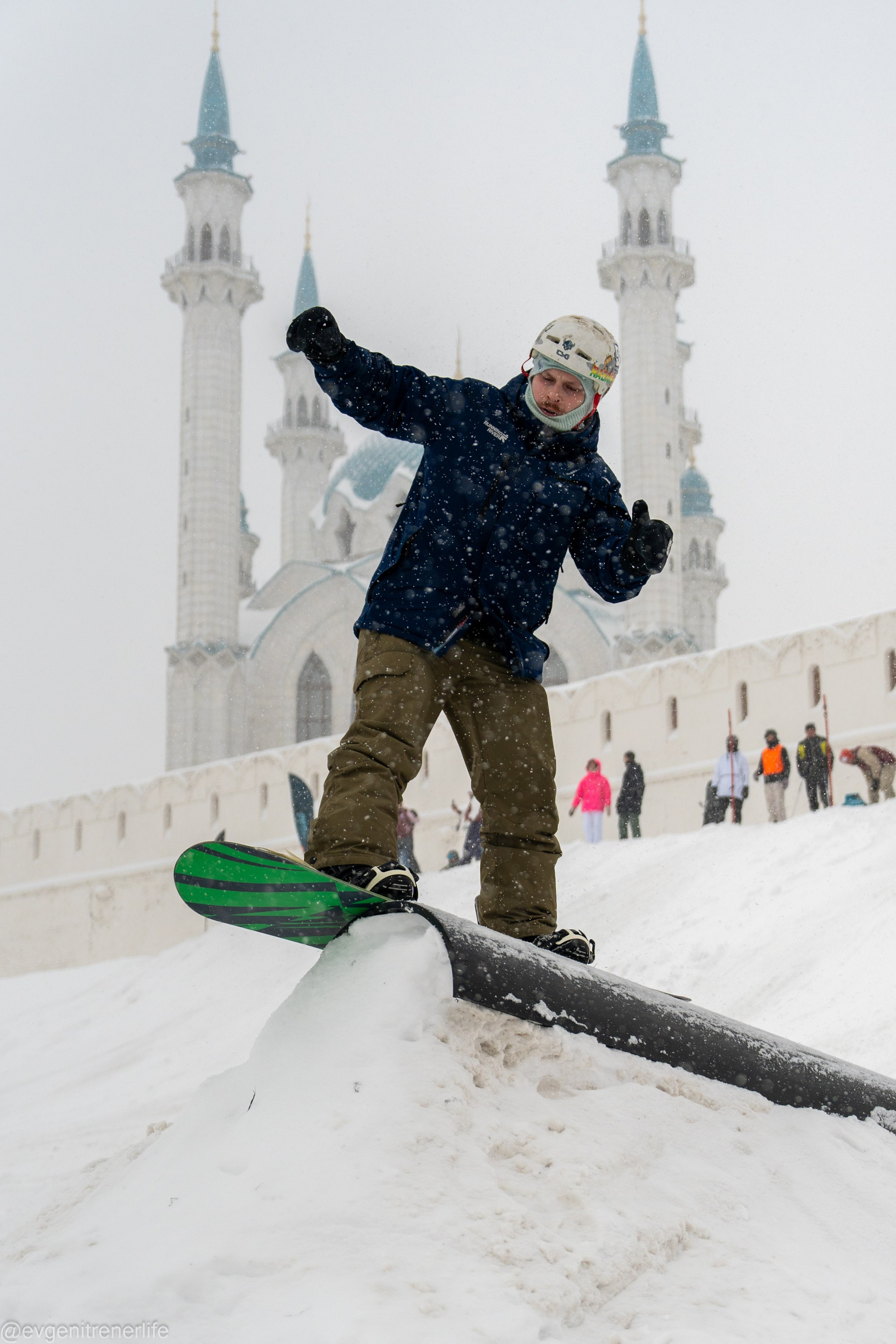 «Крутой спуск у Кремля». г. Казань. 08.02.26. Евгений | Спорт Фото в Татарстане
