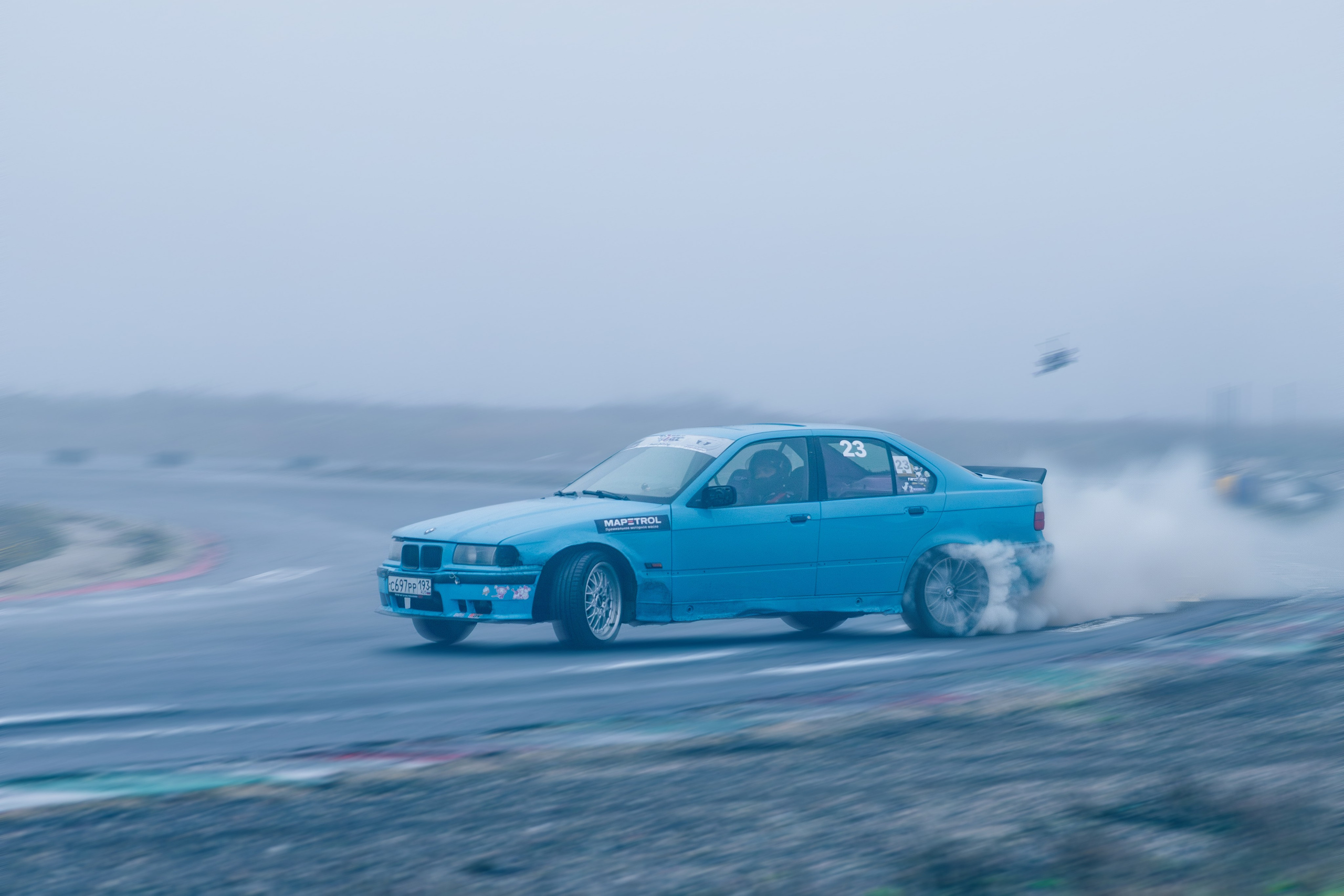 Фотосъёмка профессионального зимнего дрифта в Ростове-на-Дону. Портретный фотограф в Ростове-на-Дону Антон Казарин