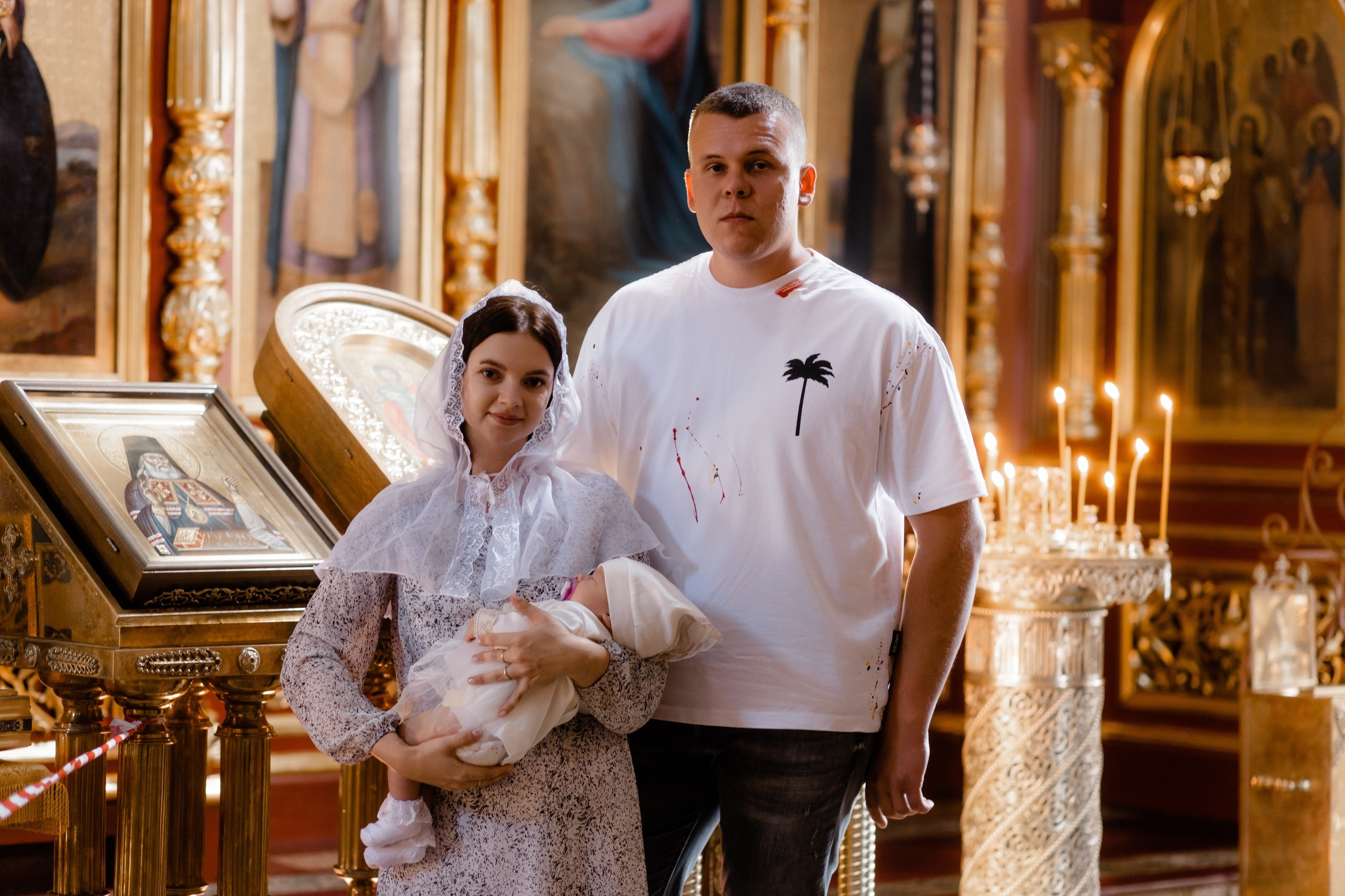 Таинство Крещение Анны. Свадебный и семейный фотограф