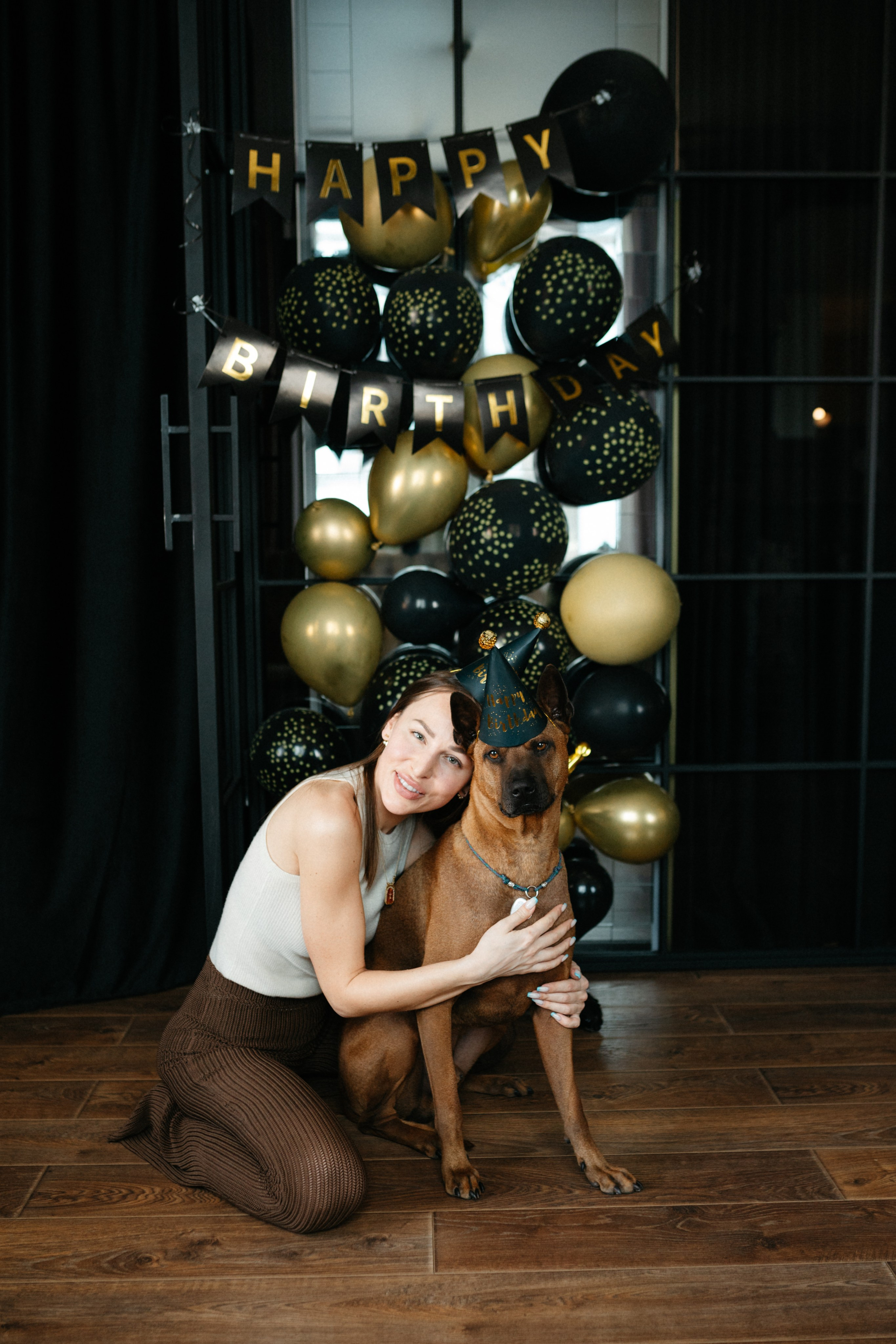 Оксана и Зевс. Фотограф анималист в Москве Ольга Агушева