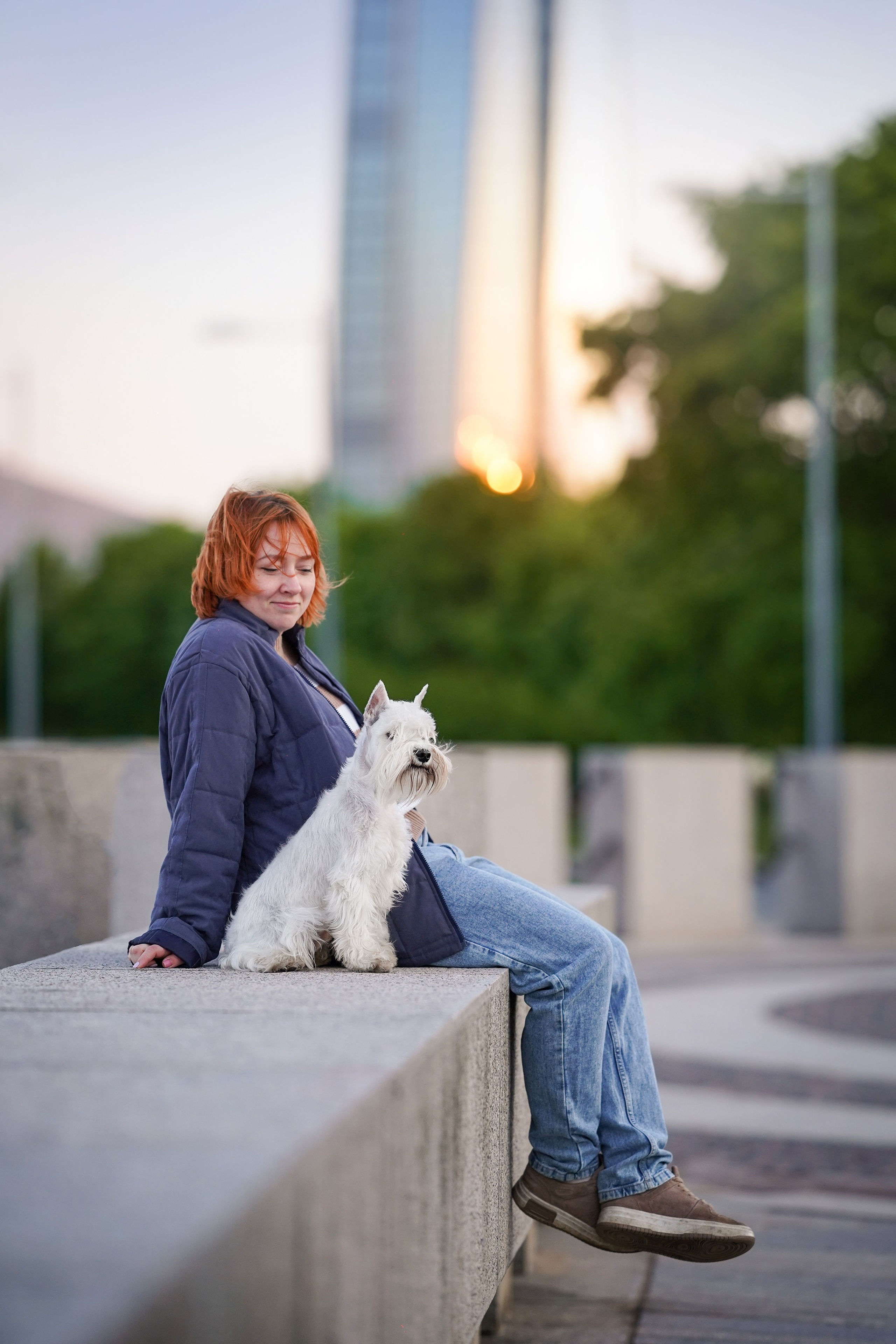 Оля и Доминик. Фотограф-анималист в Санкт-Петербурге Яна Мартынова