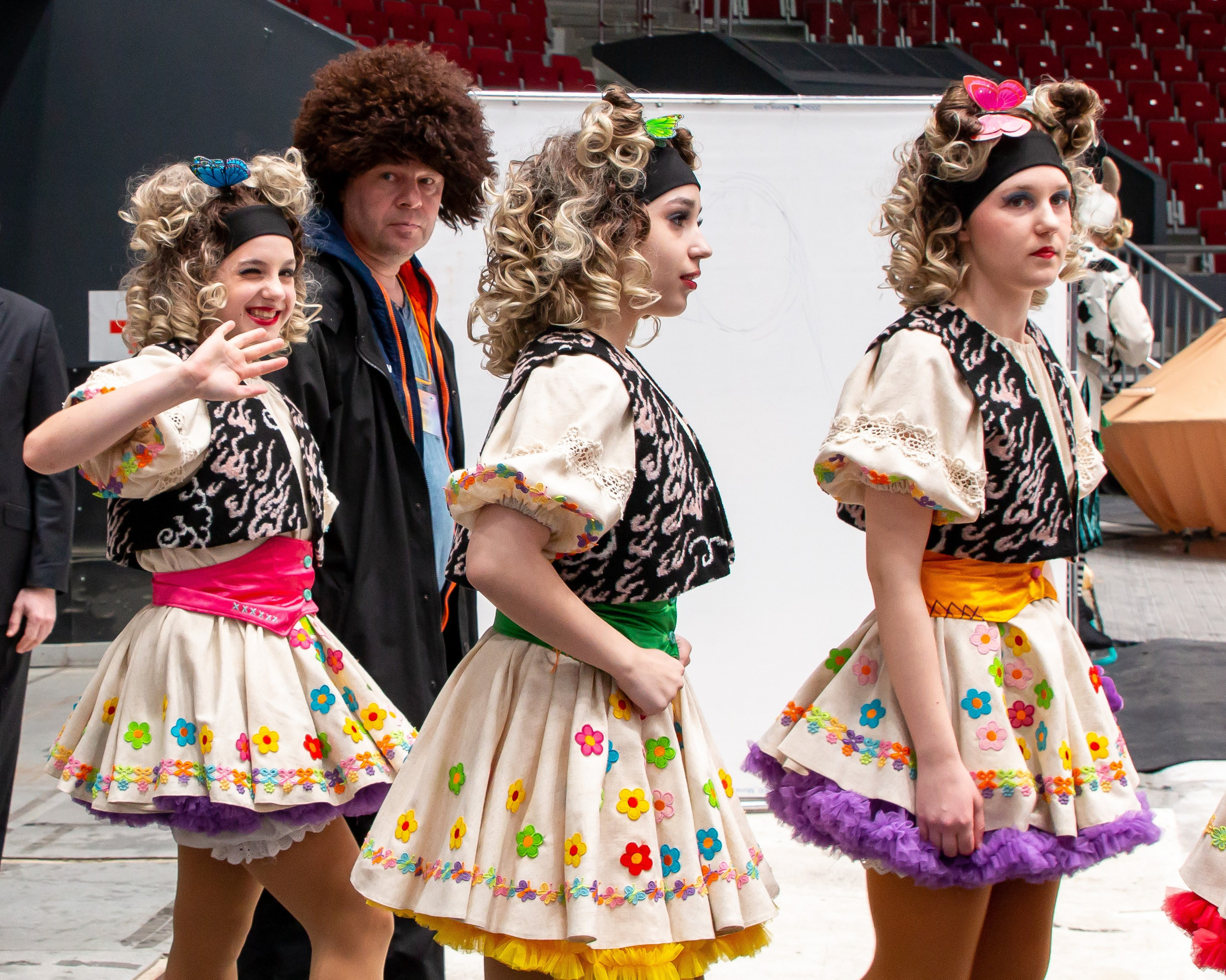 VII Ежегодный фестиваль массовых танцев на льду и фигурного катания «Петровский лёд» Санкт-Петербург 2024. Репортажный фотограф в Москве