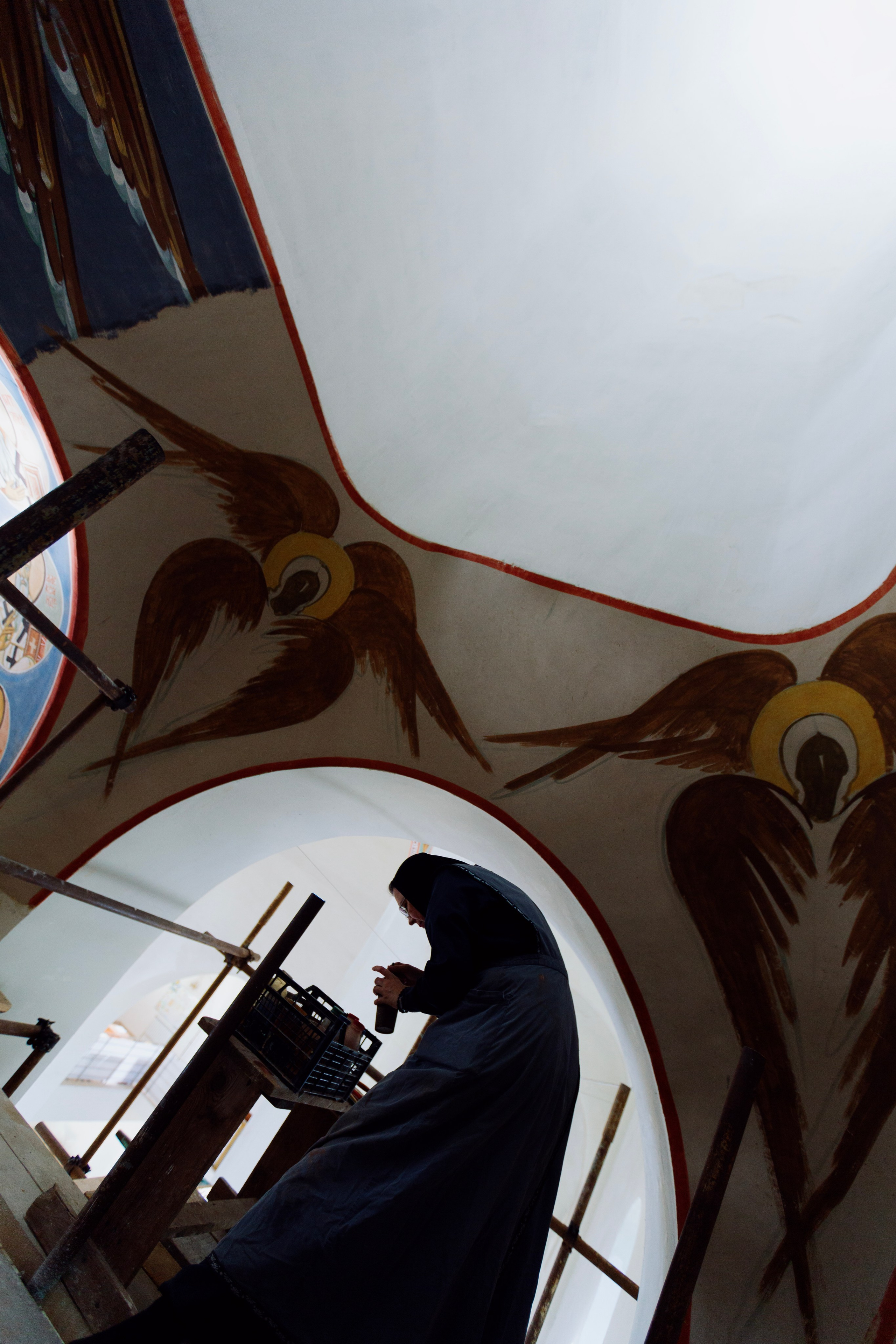 Роспись храма. Роман Наумов профессиональный фотограф