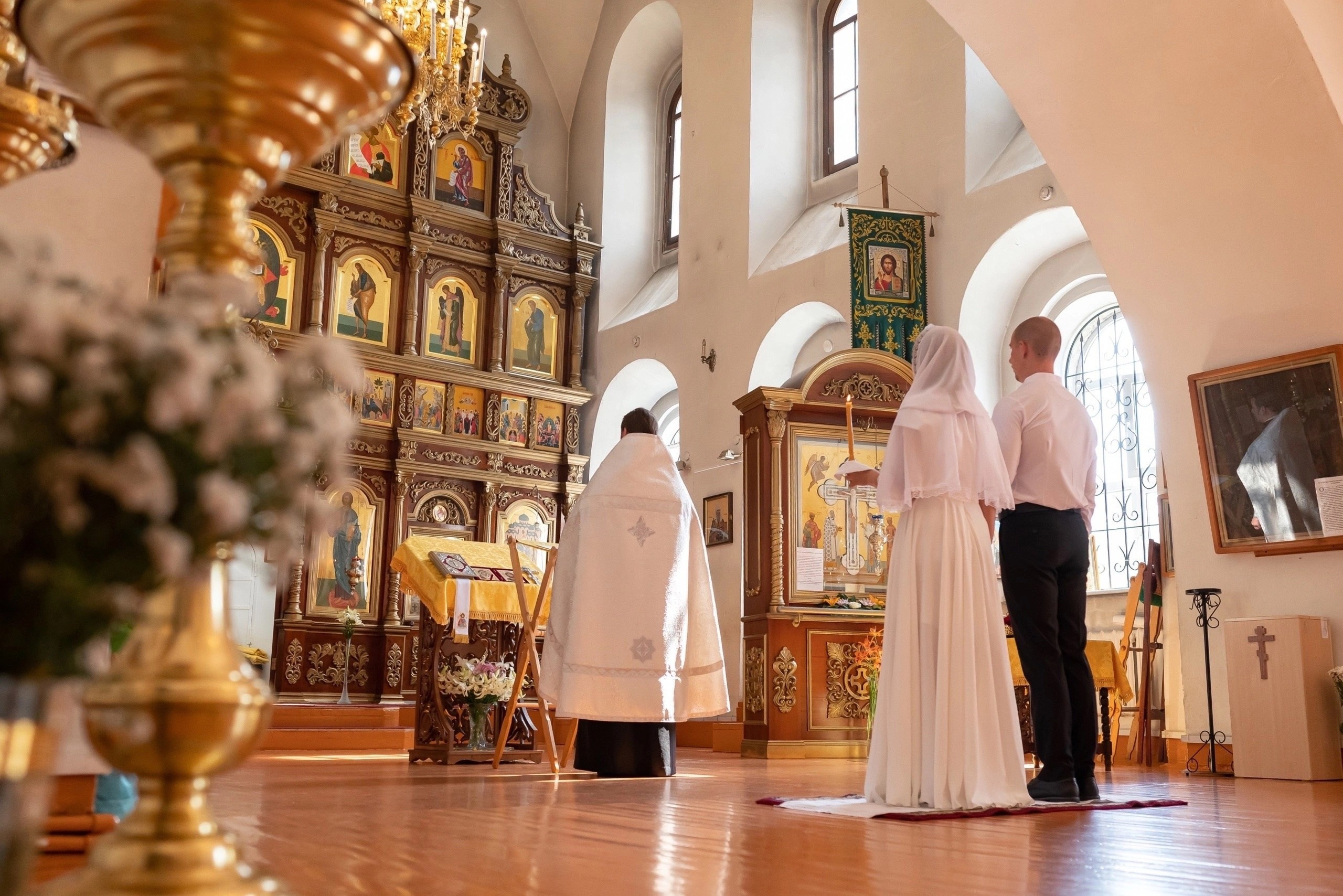 Александр и Людмила. Венчание. Фотограф в Тюмени Голышева Елена