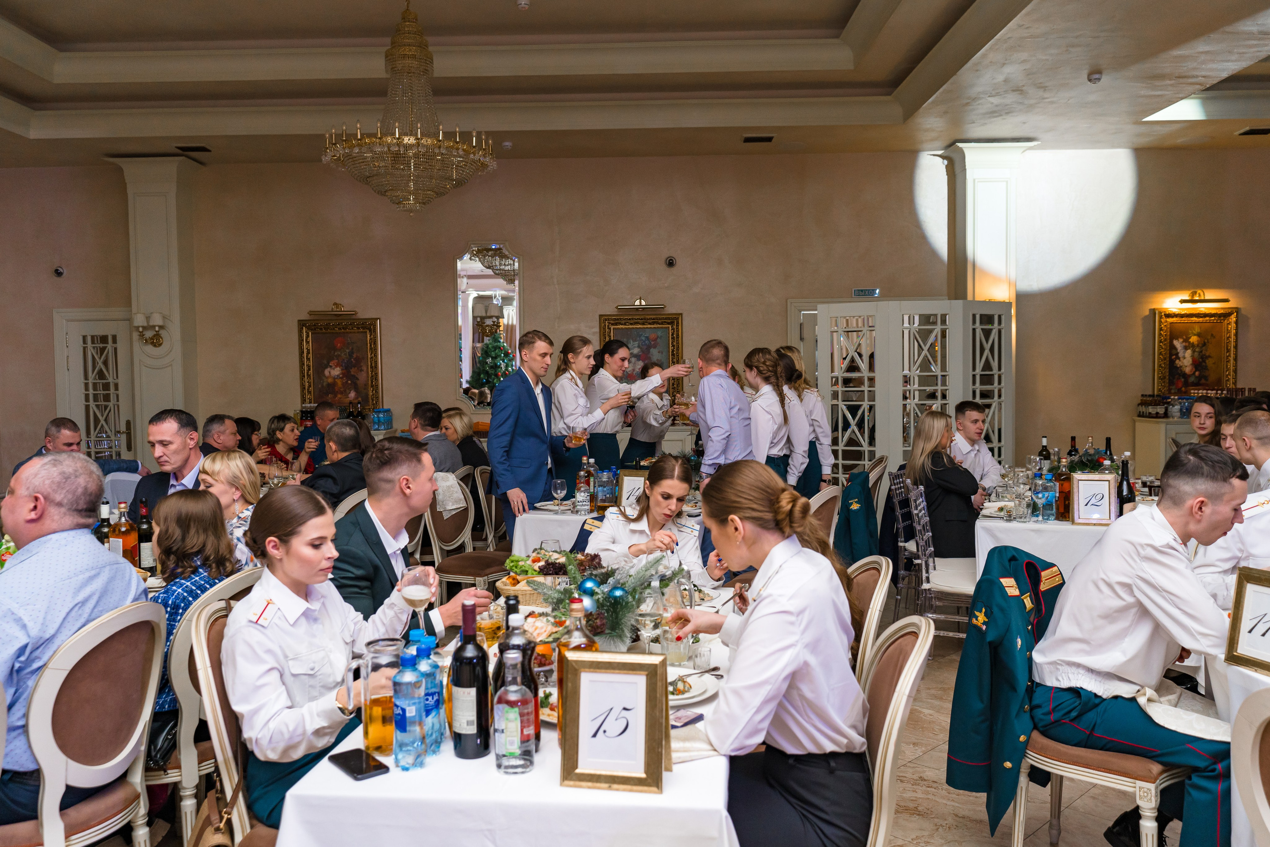 Фотосъемка выпуска военной академии и вручение дипломов