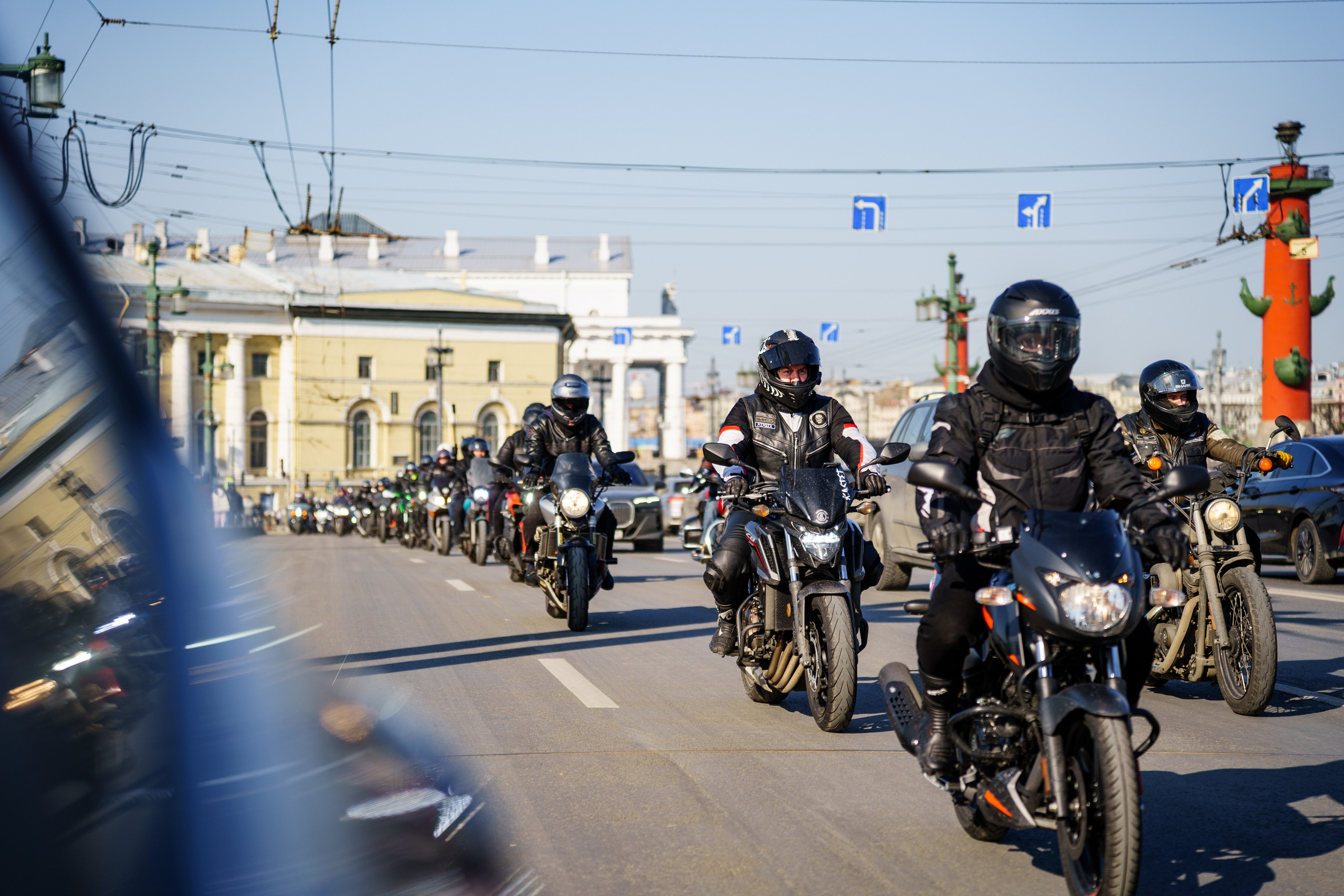 Прохват мотоклуба Norman Riders ч.1. Концертный и репортажный фотограф в Санкт-Петербурге Слава Пахомов
