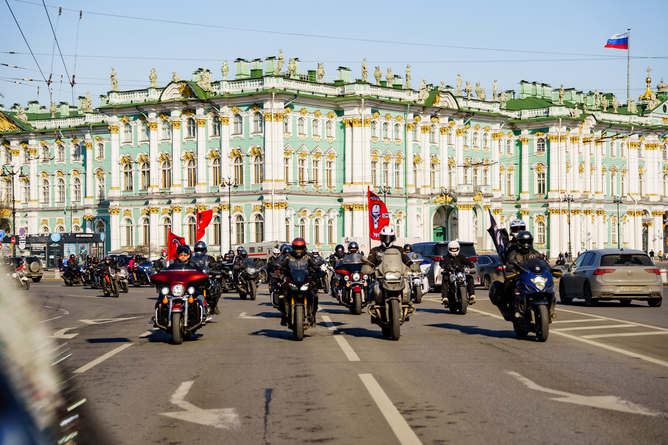 Прохват мотоклуба Norman Riders ч.1. Концертный и репортажный фотограф в Санкт-Петербурге Слава Пахомов