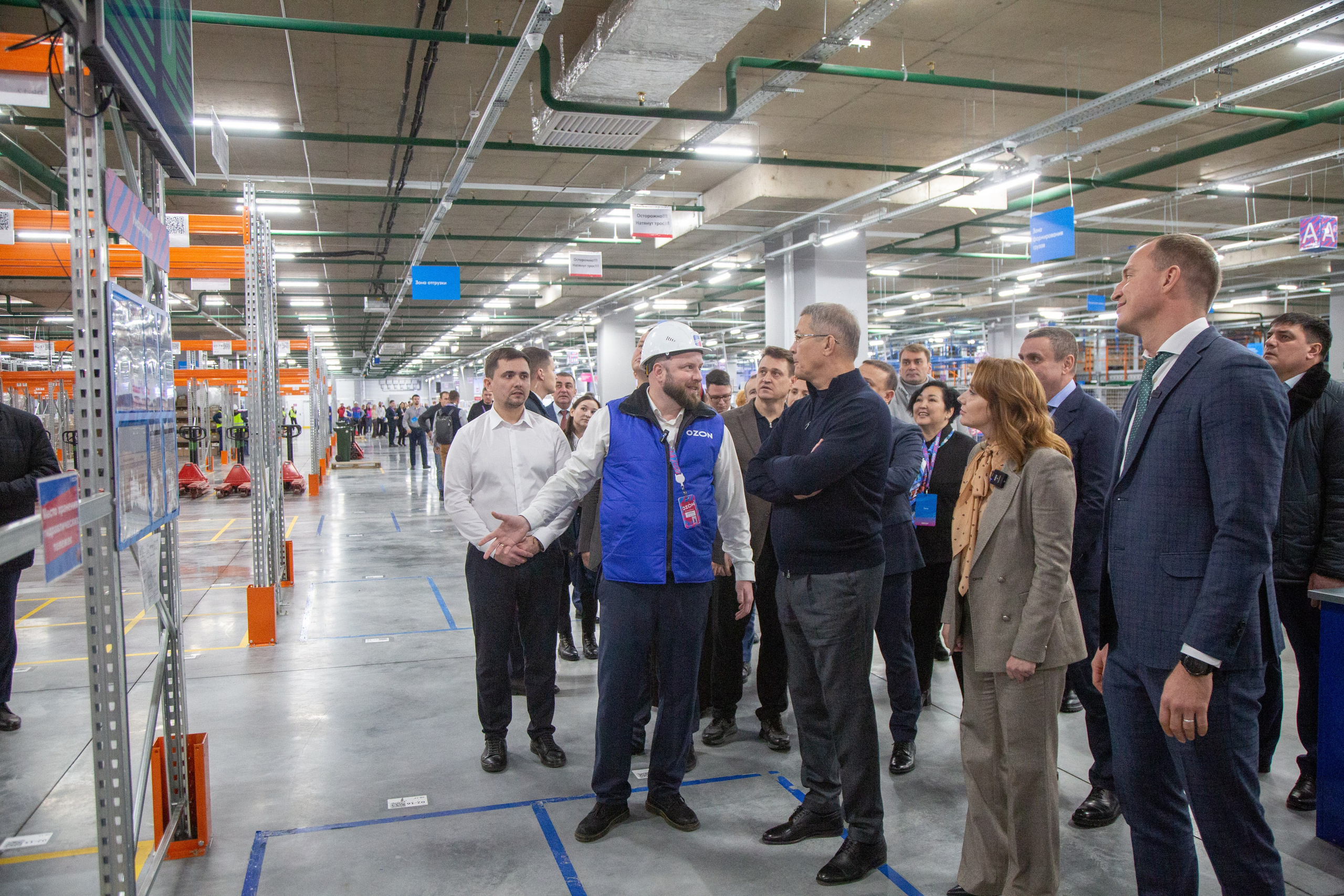 Фотосессия: Торжественное открытие логистического комплекса OZON в Башкортостане