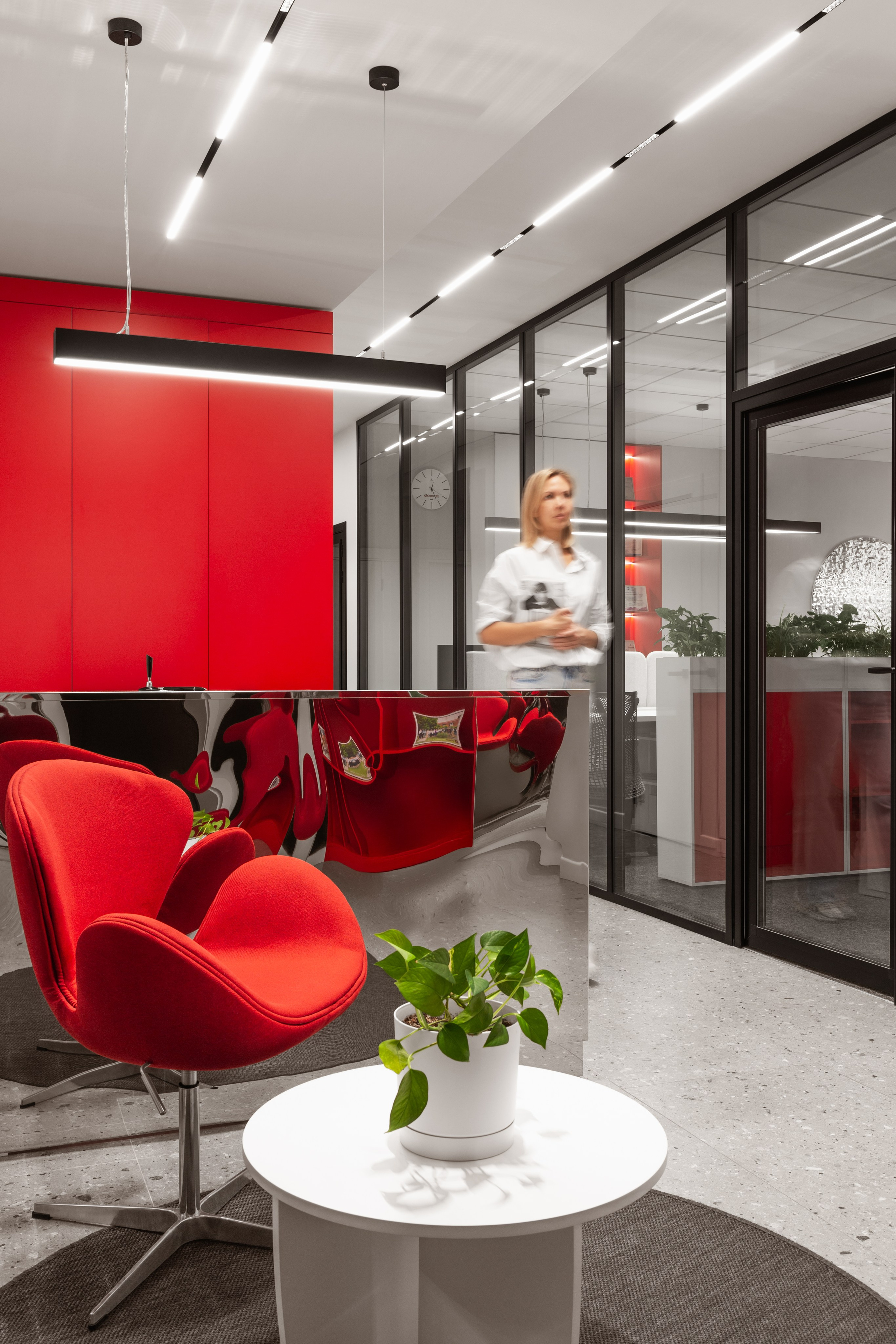 Анна Ракова — офис «Glenmark». Roman Yakunin — interior photographer in Almaty, Kazakhstan