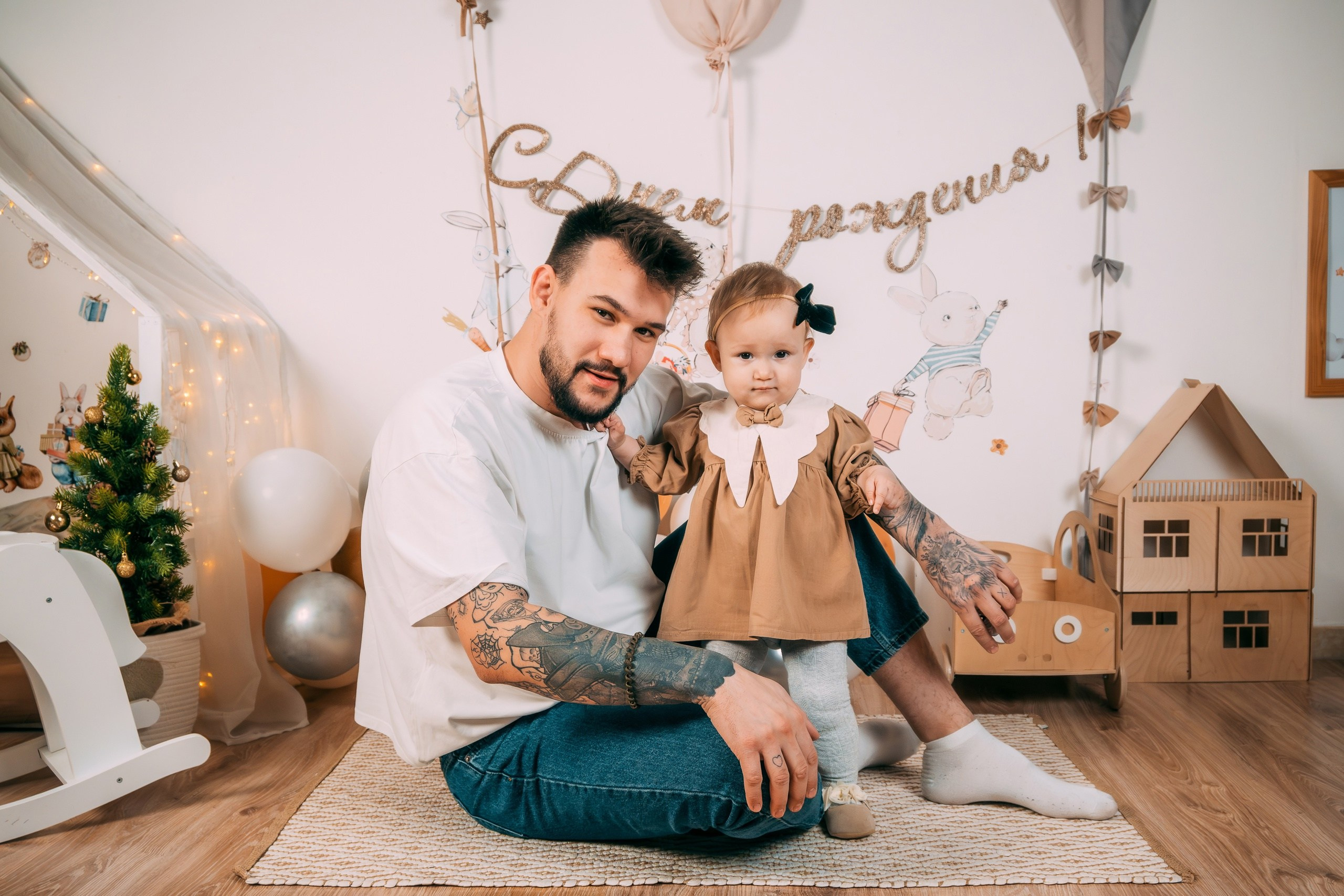 Семьи в студии. Фотограф в Оренбурге Маша Карабиневич