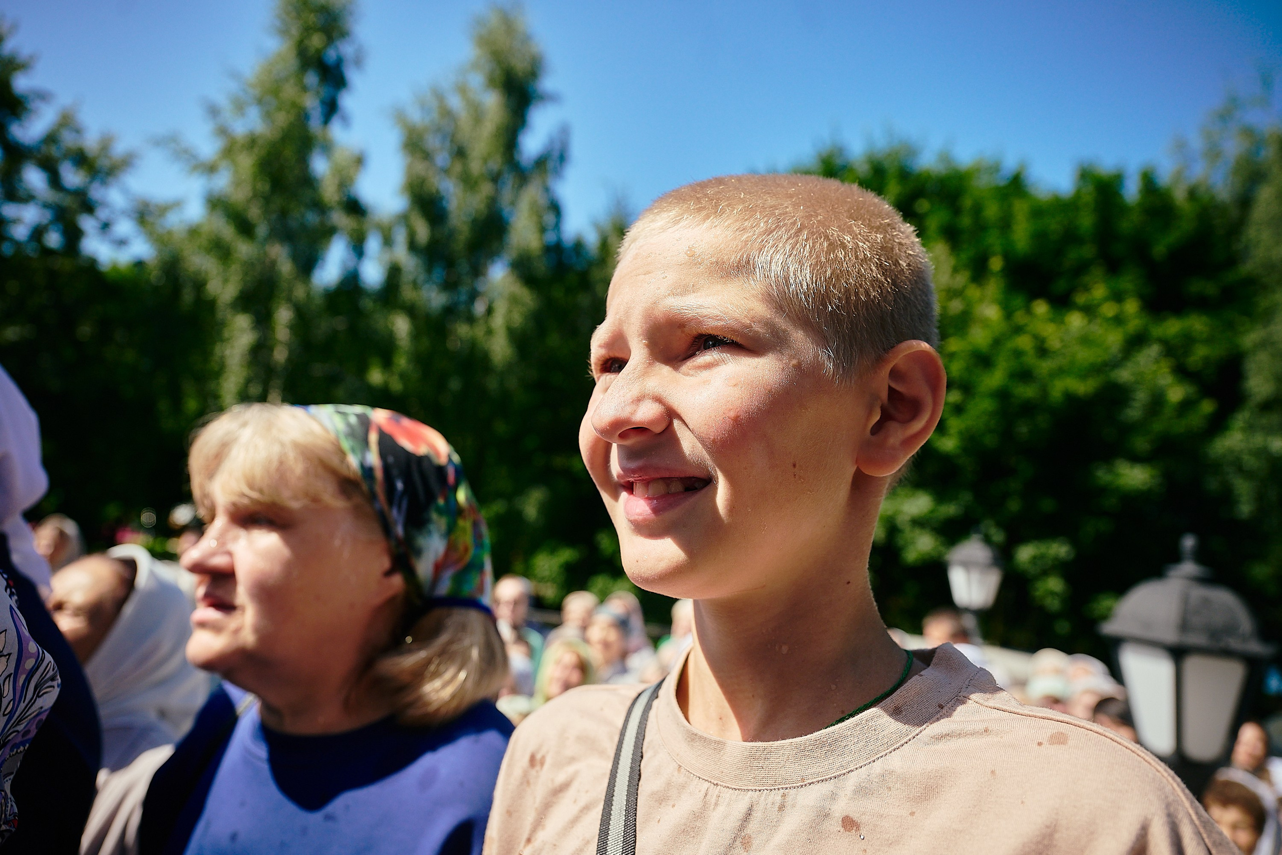 Престольный праздник в храме преподобного Сергия Радонежского в Солнцево. Фотограф Елена Думби