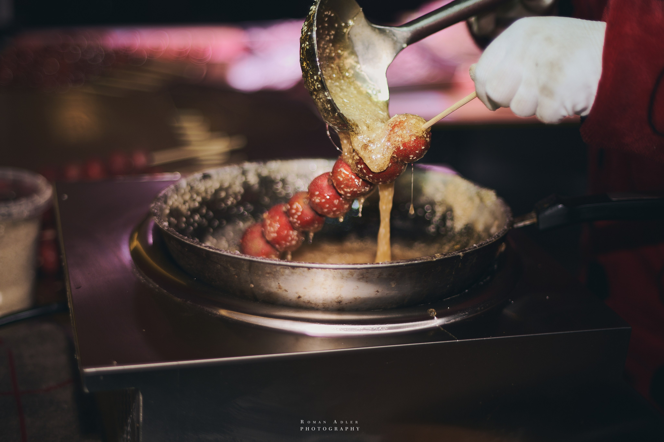 Уличная еда в Циндао. Фотограф Роман Адлер