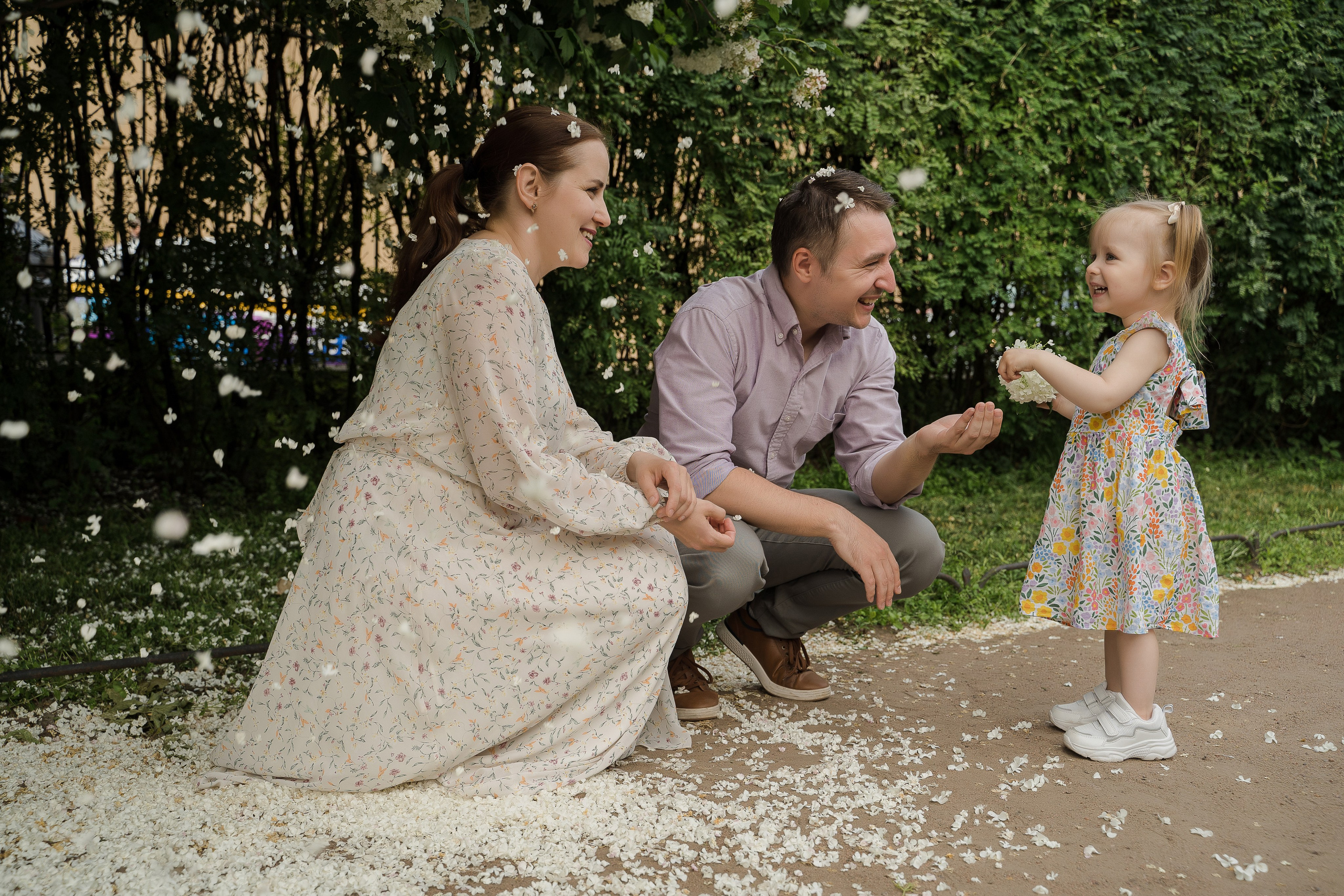 Семейная фотосессия в Санкт-Петербурге в Польском саду усадьбы Державина. Свадебный и семейный фотограф в Пушкине и Санкт-Петербурге Мария Филиппова
