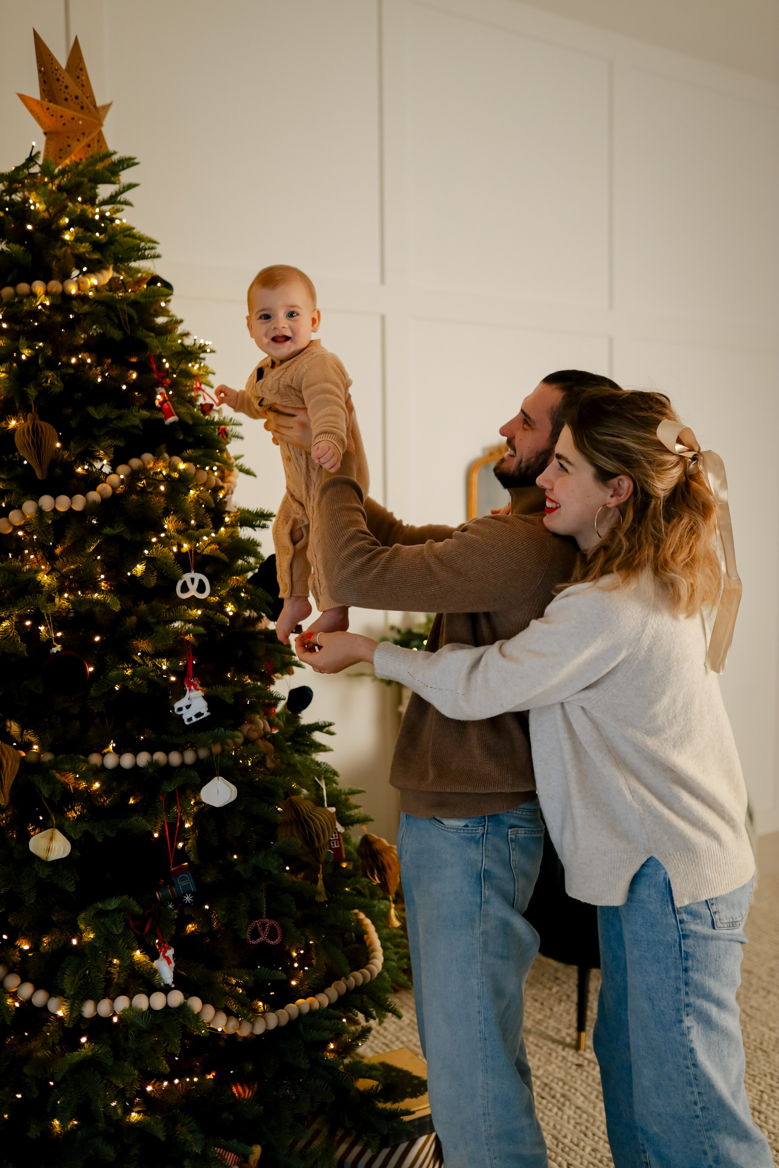 Теплое семейное новогоднее. Свадебный и семейный фотограф в Варшаве