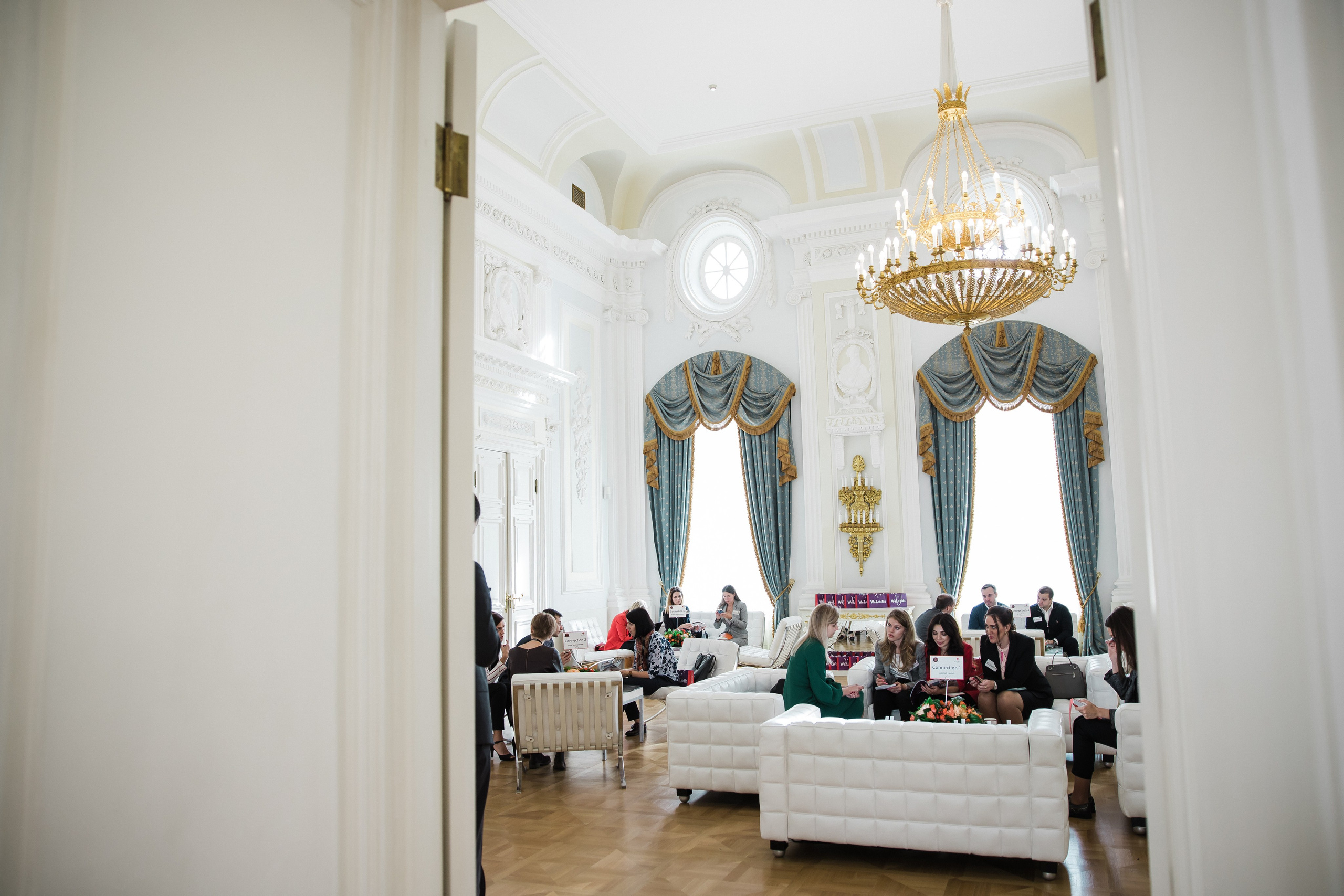 MICE Connection Петровский путевой дворец. Фотограф в спб Александр Потапов