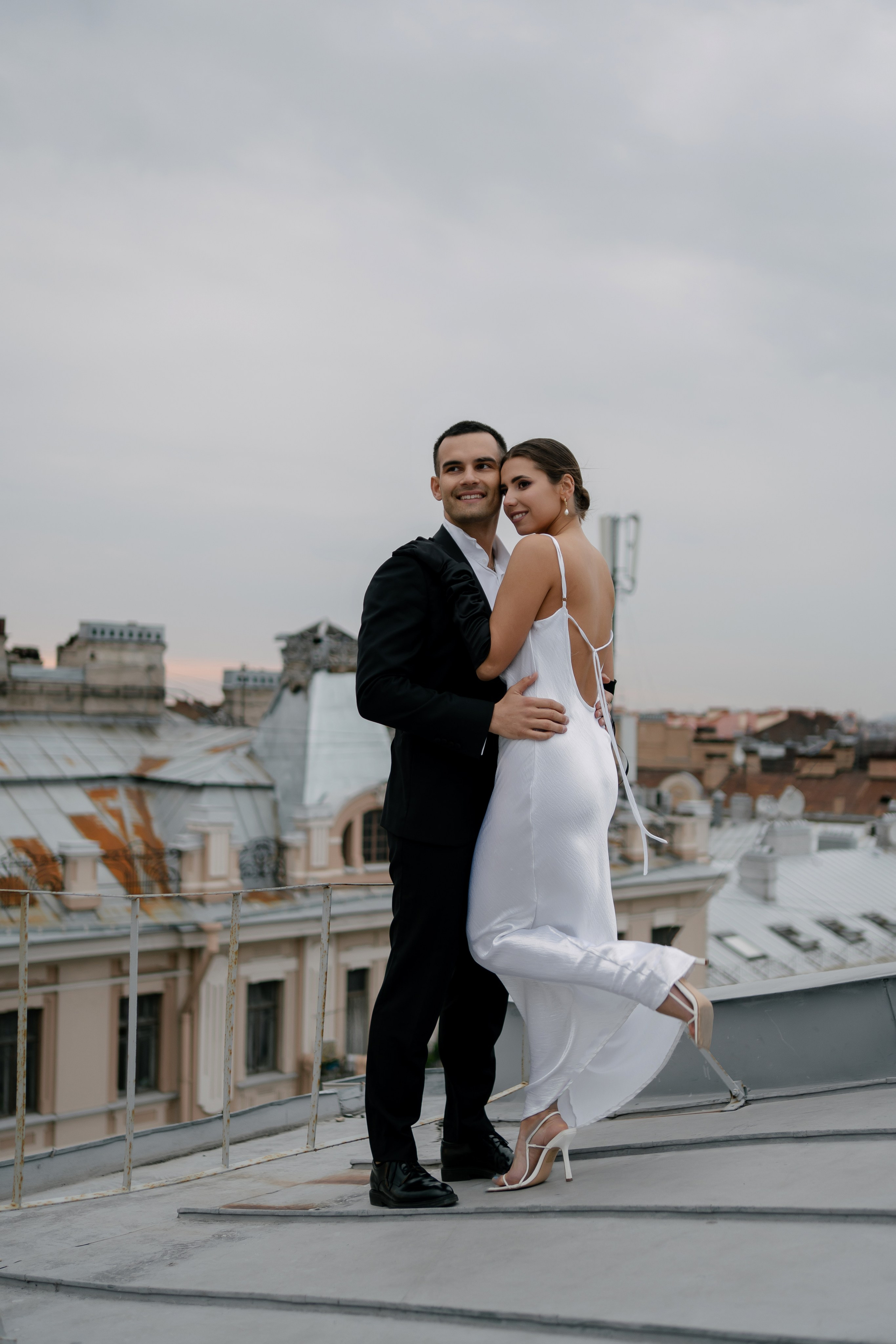 На крышах Питера. Семейный и свадебный фотограф в Красногорске Анастасия Тихонова