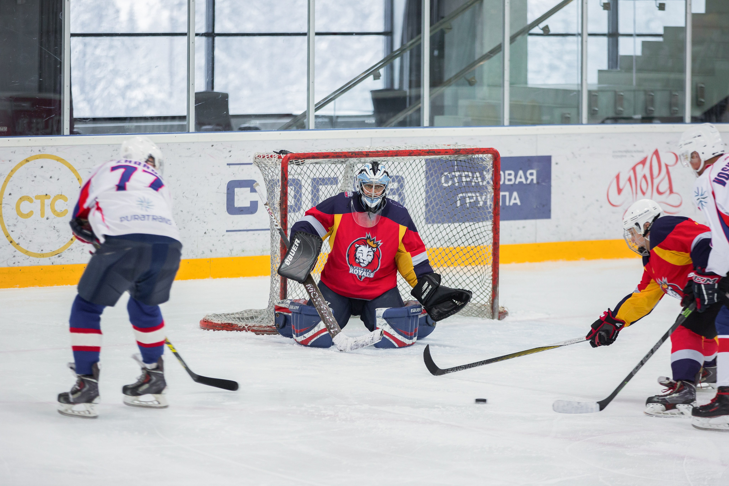 Хоккей для «Work&Sport». Снимаю съемки