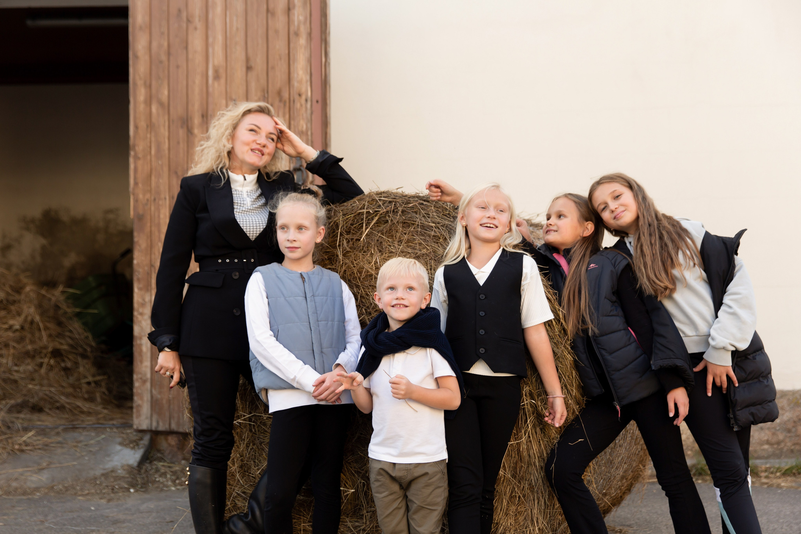 Конюшня. Снимаю съемки