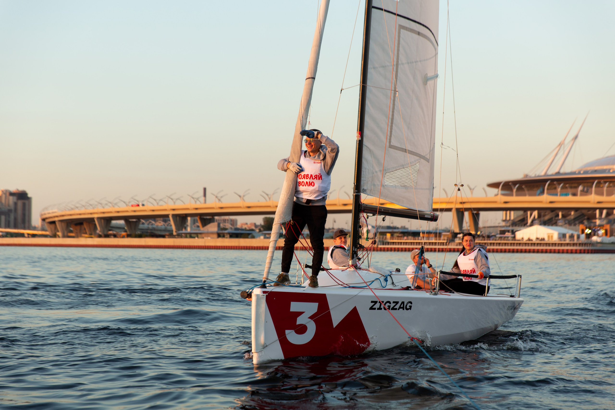 Яхтинг для «Петровича». Снимаю съемки