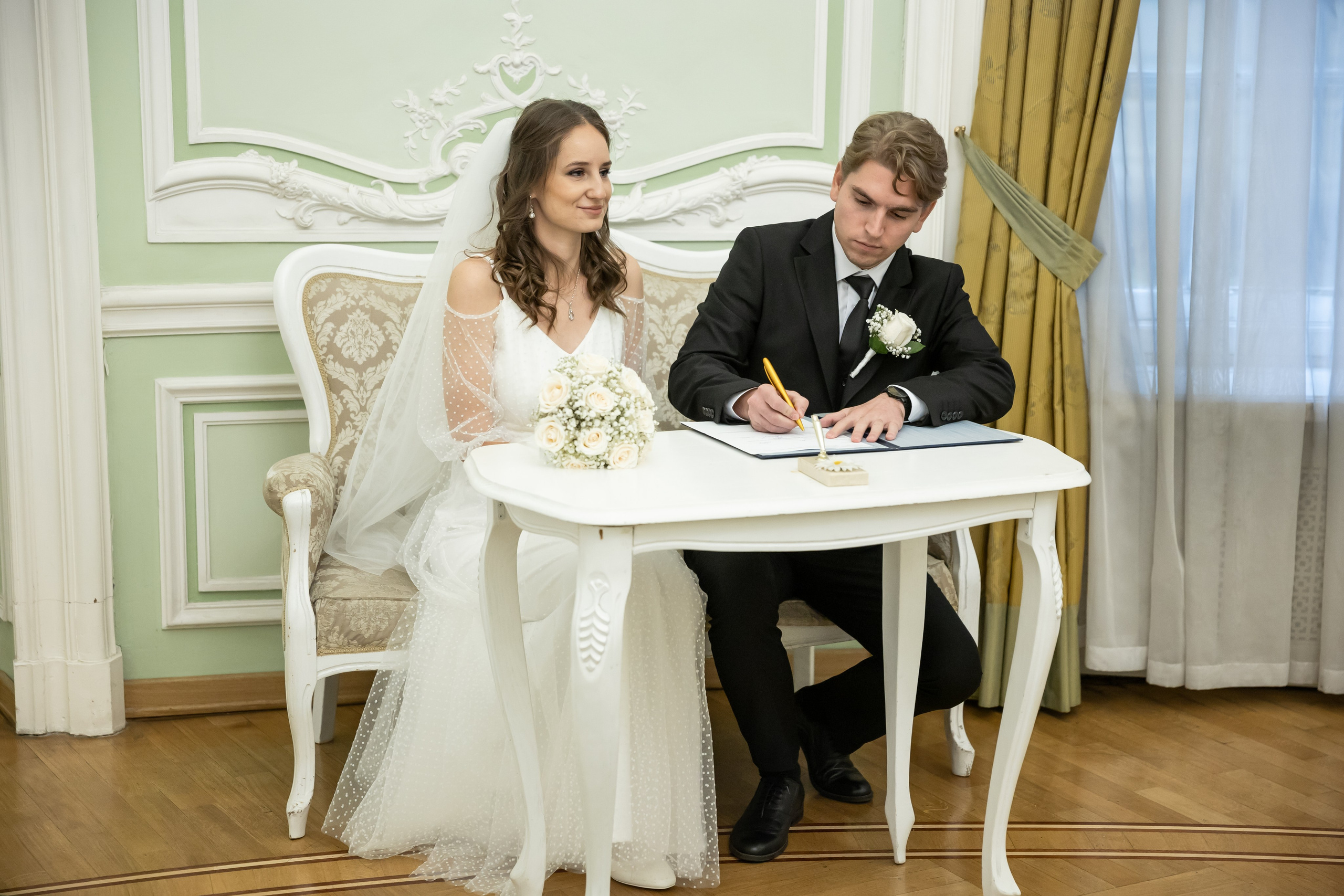 ЗАГС. Свадебный фотограф Санкт-Петербург Катерина Ширяева