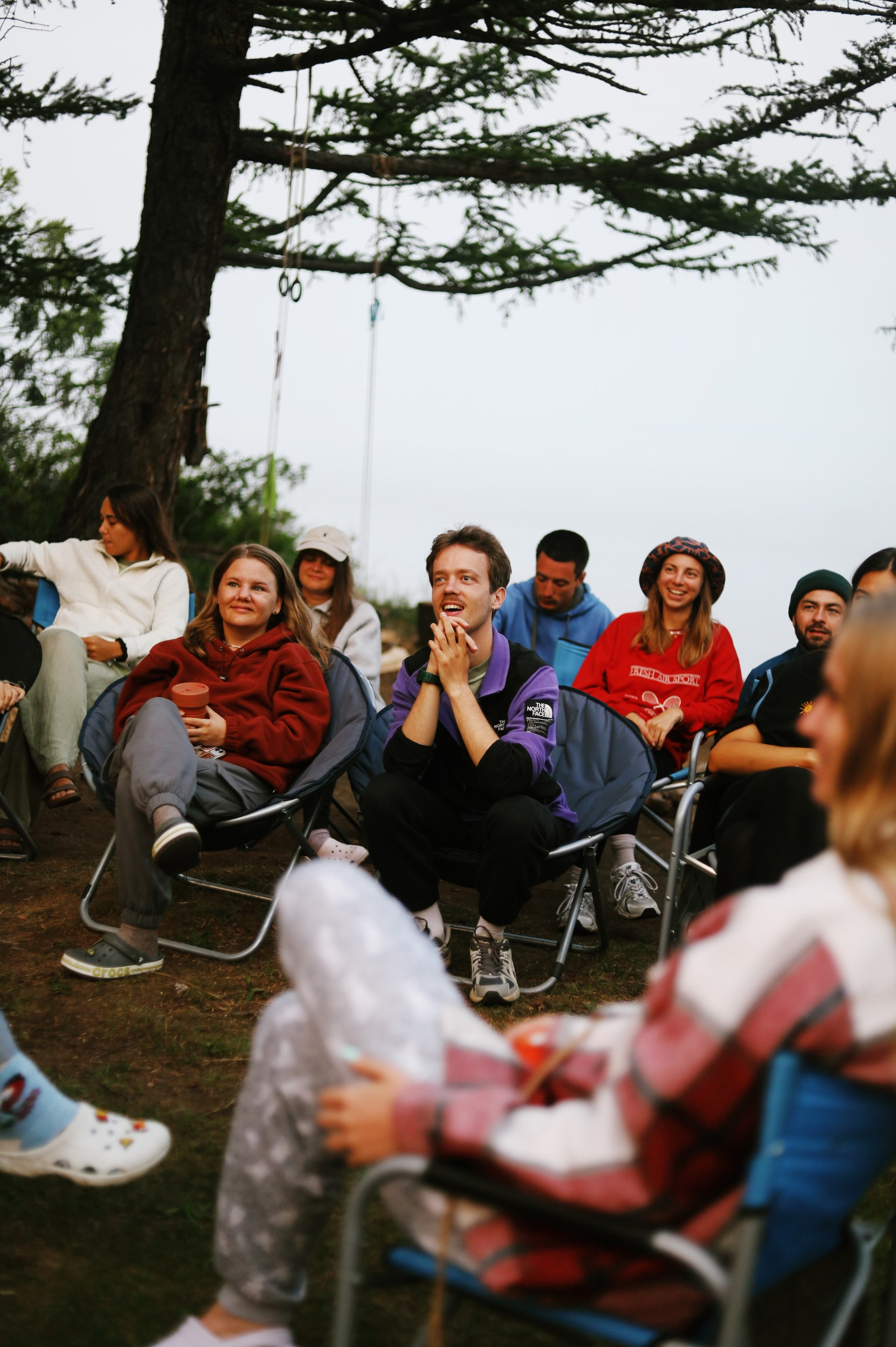 Лето 2024 / палатки. 1642 — первый лагерь для взрослых на Байкале